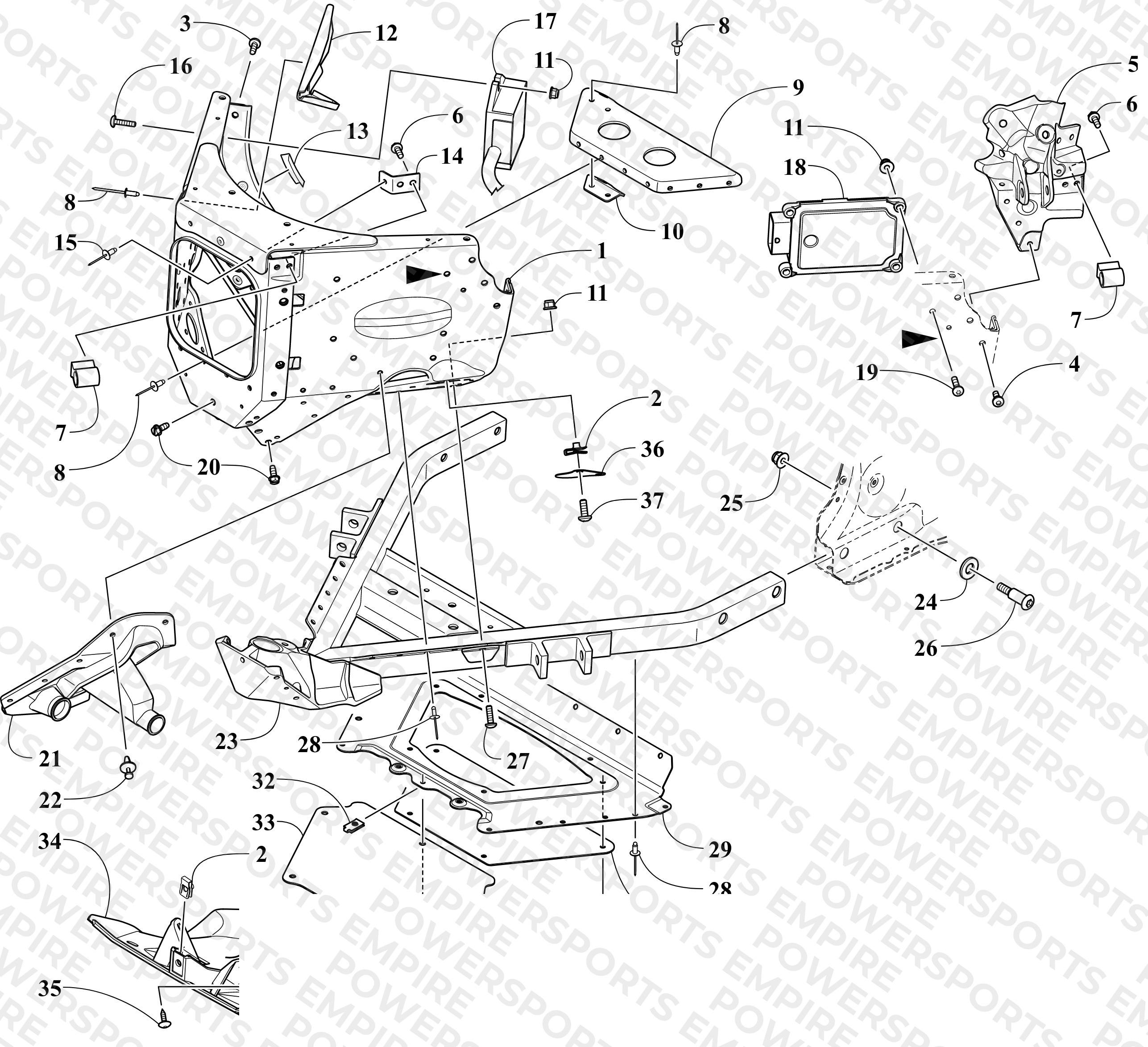 FRONT FRAME ASSEMBLY