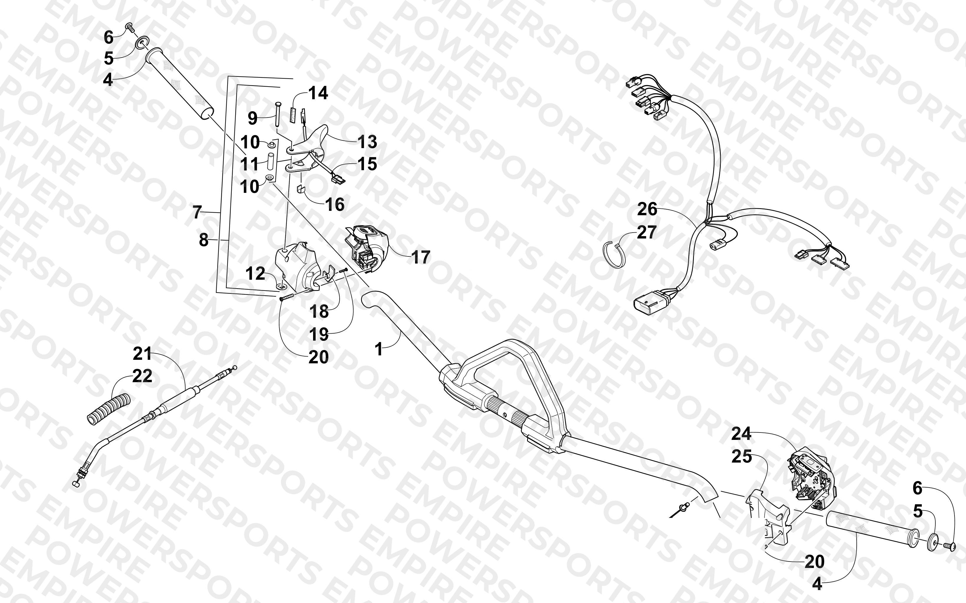 HANDLEBAR AND CONTROLS