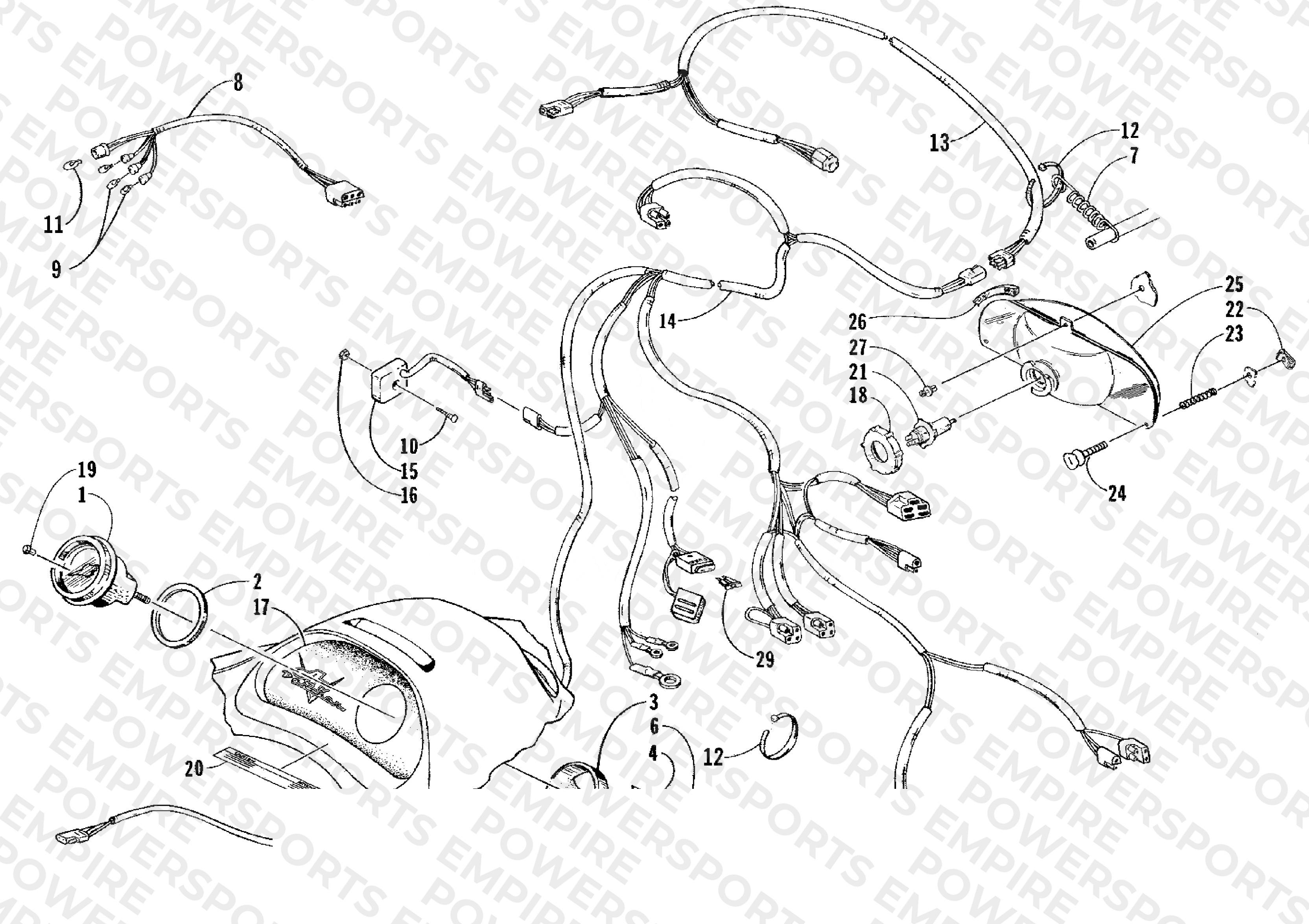 INSTRUMENTS AND WIRING ASSEMBLIES