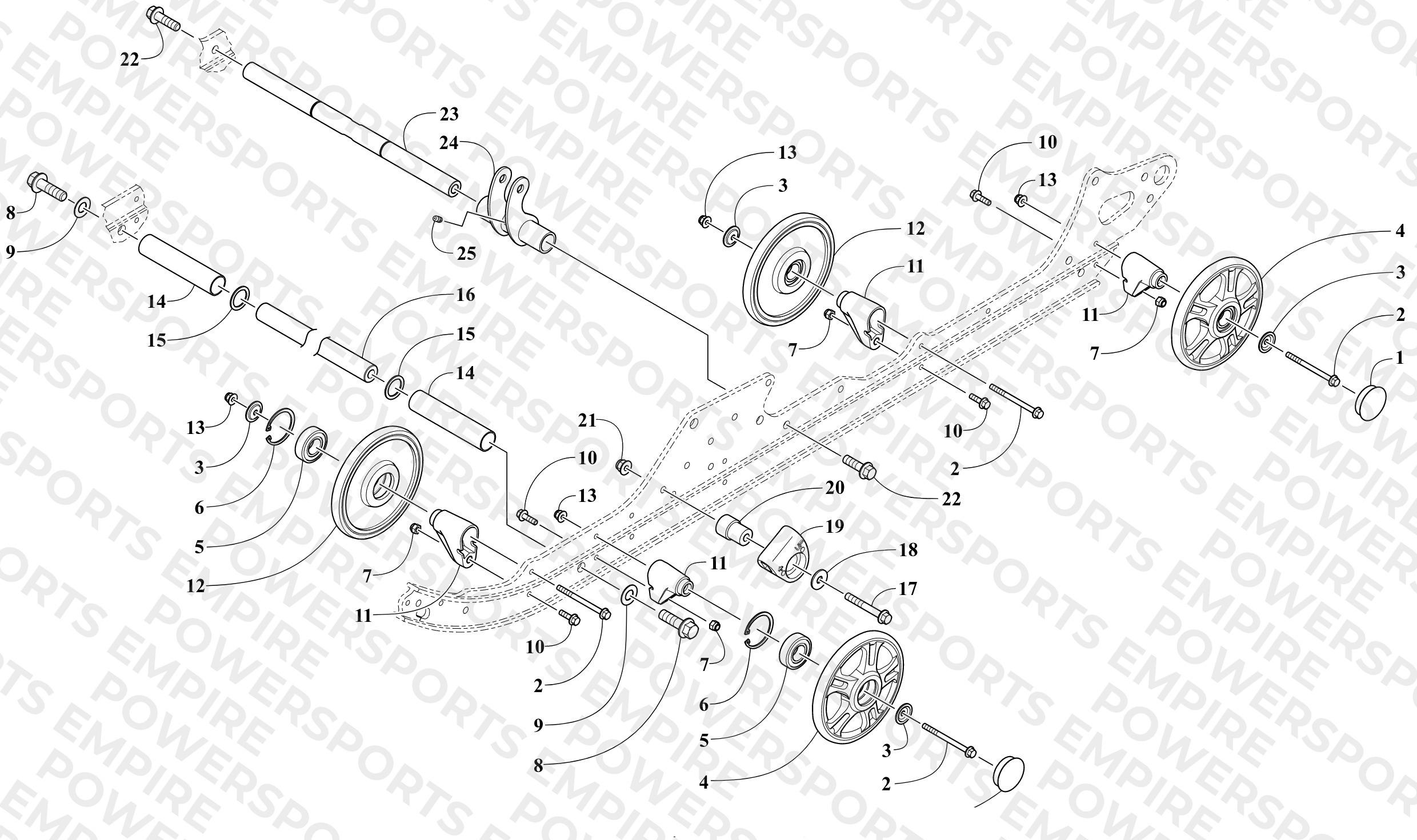 IDLER WHEEL ASSEMBLY
