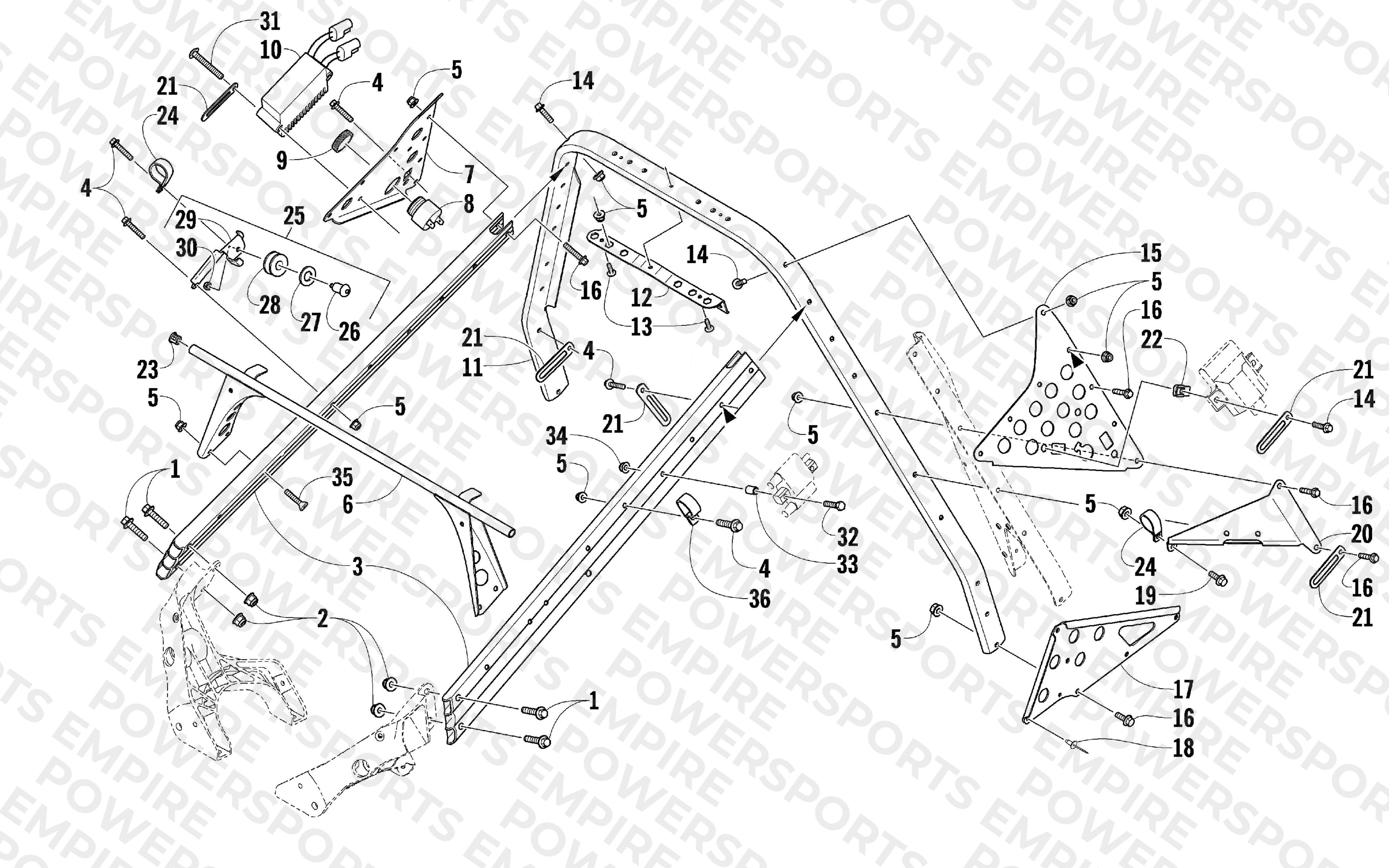 STEERING SUPPORT ASSEMBLY