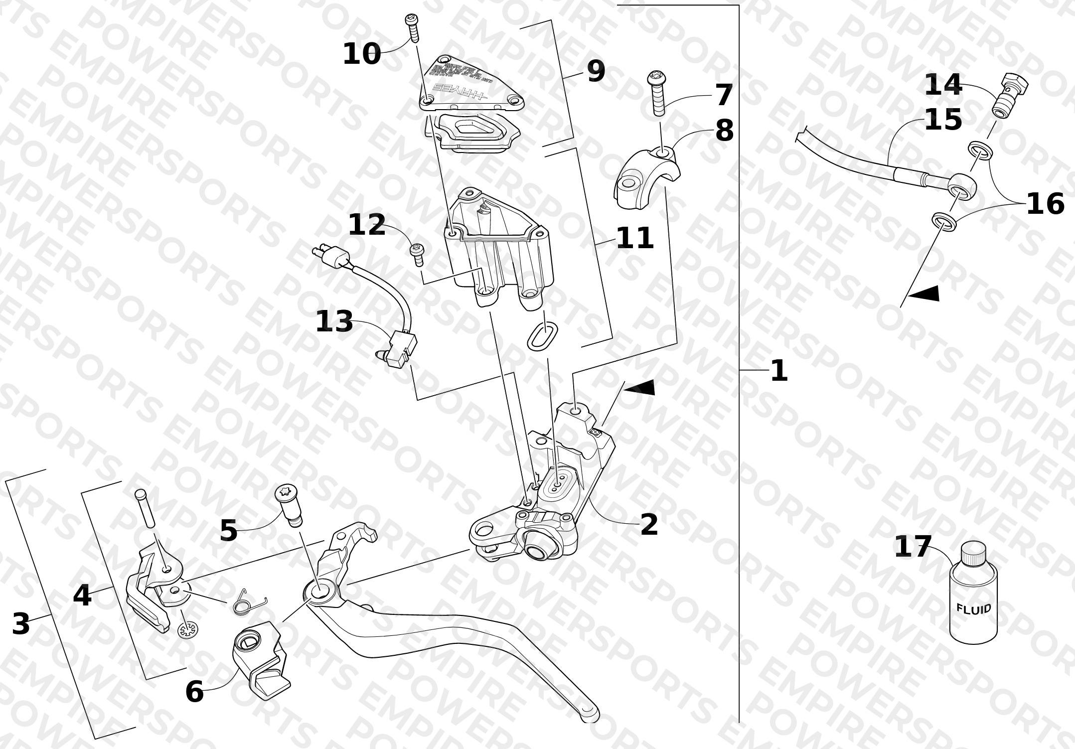 HYDRAULIC BRAKE CONTROL ASSEMBLY