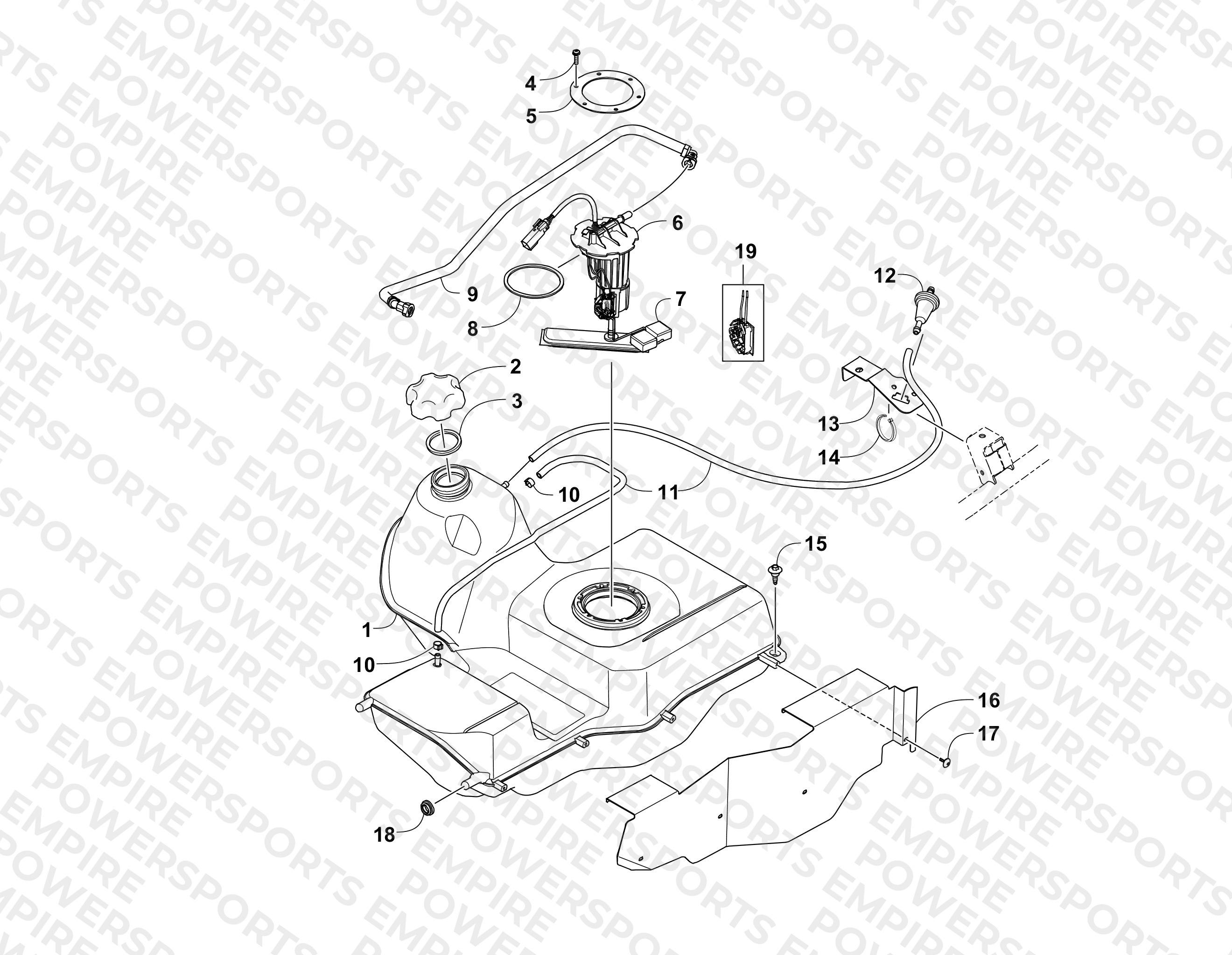 GAS TANK ASSEMBLY