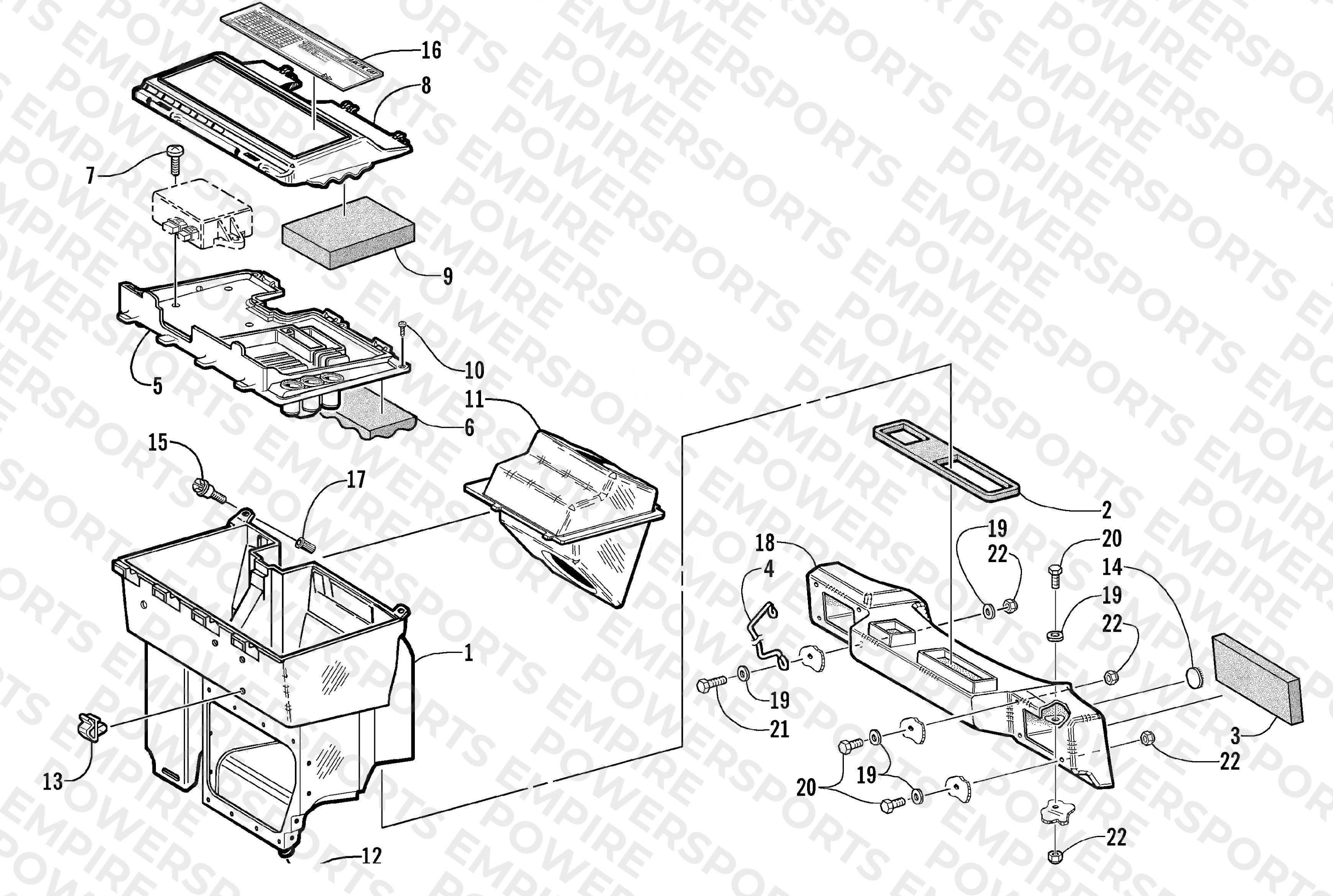 AIR SILENCER ASSEMBLY