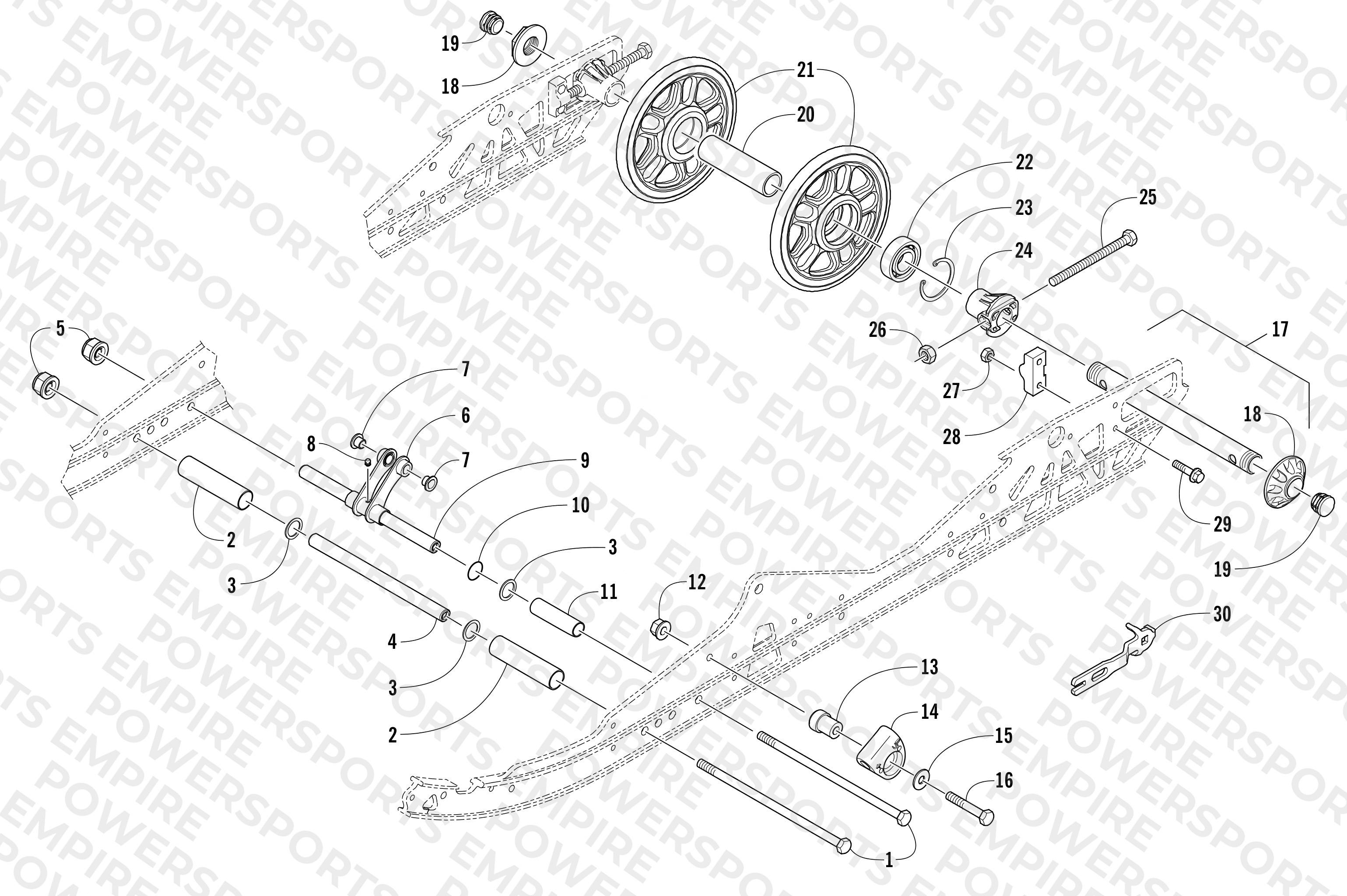 IDLER WHEEL ASSEMBLY