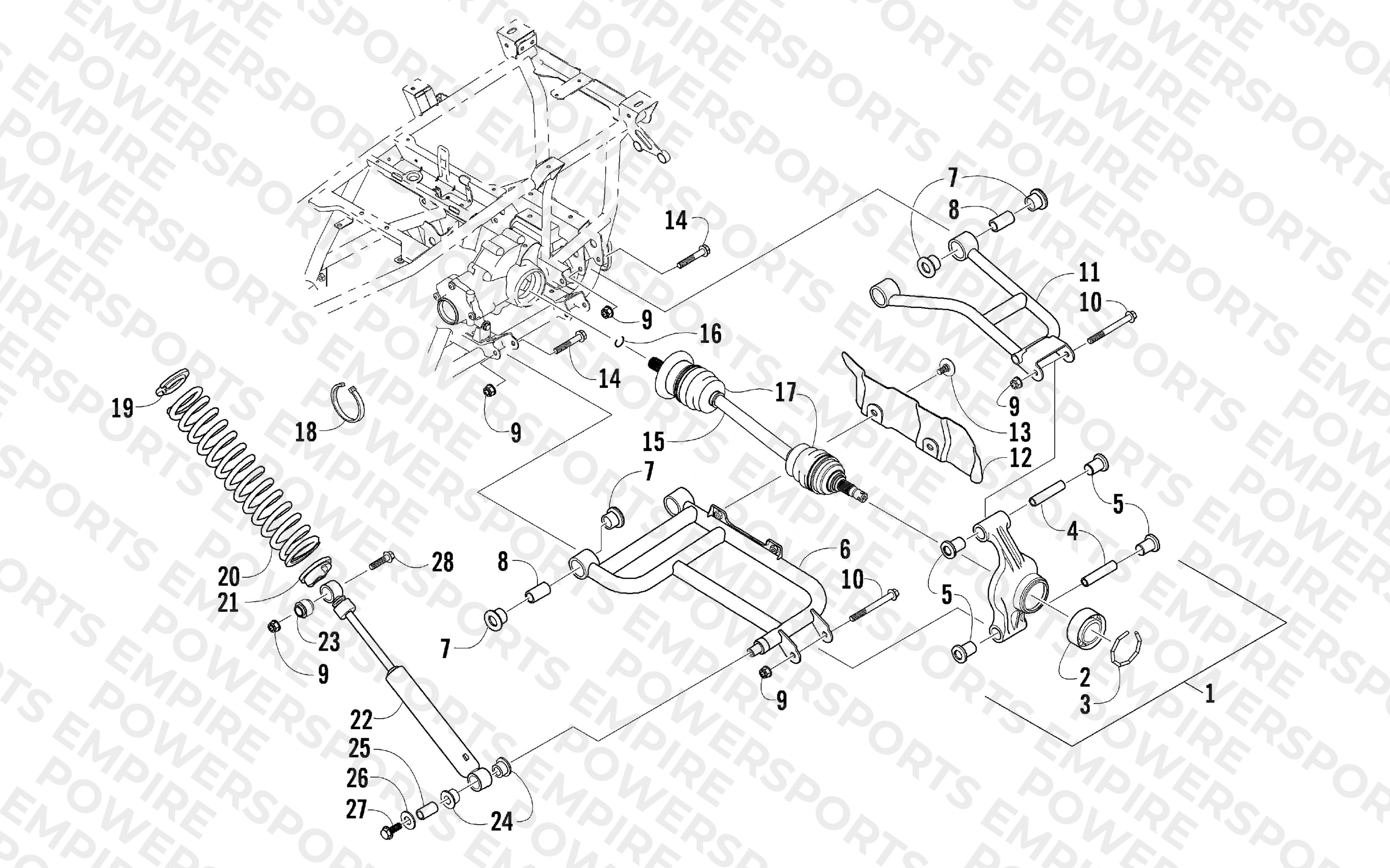 REAR SUSPENSION ASSEMBLY