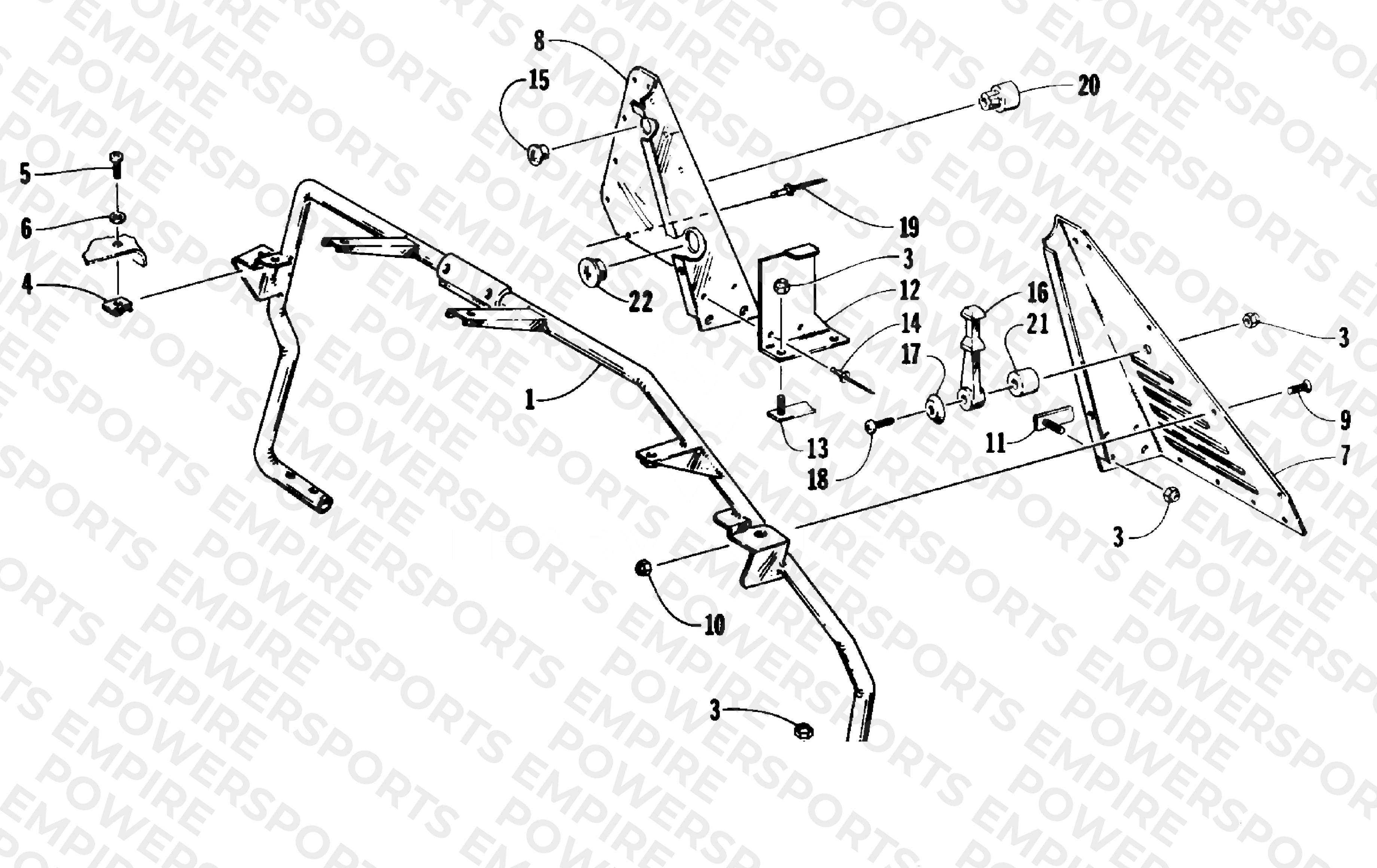 STEERING SUPPORT ASSEMBLY