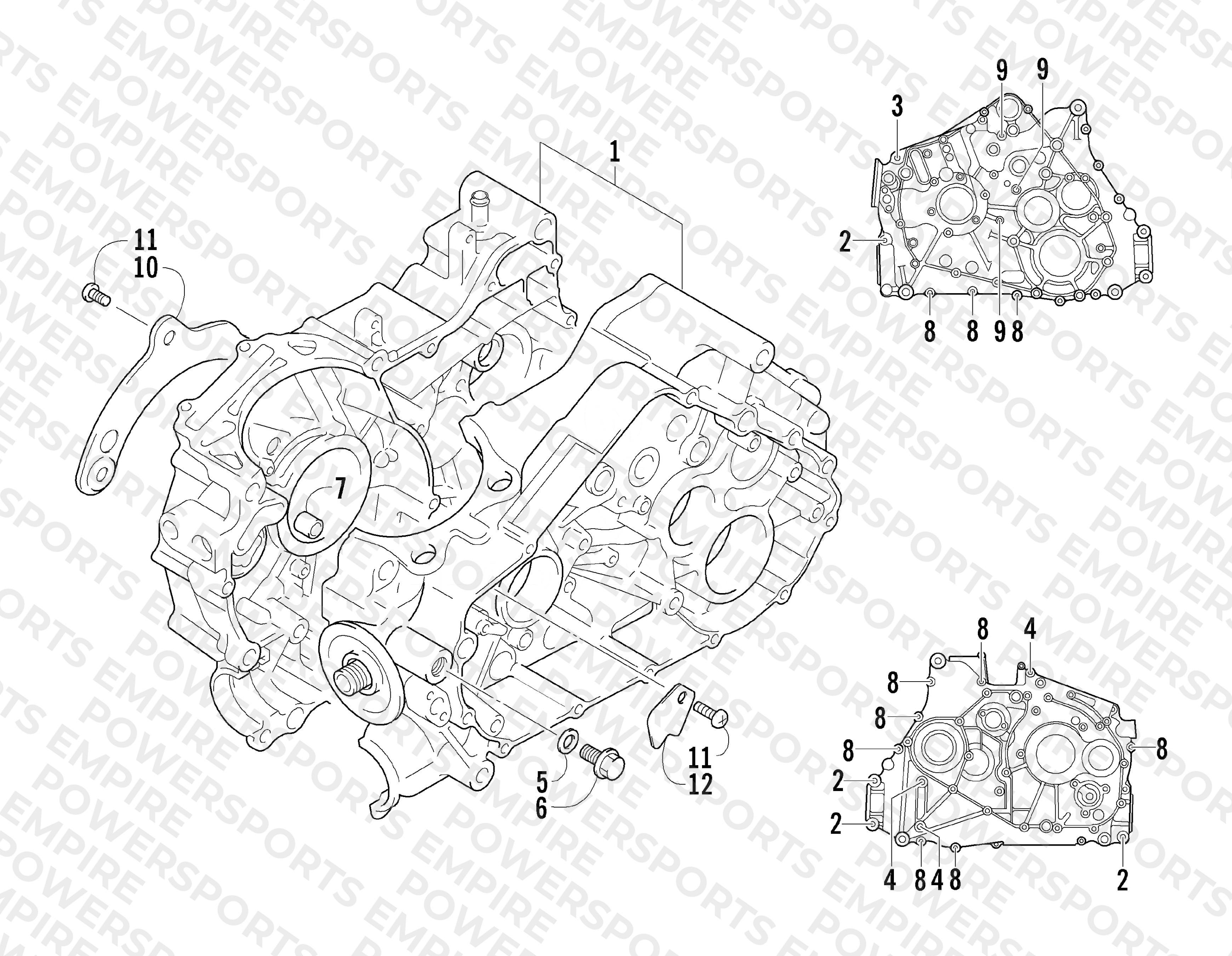 CRANKCASE ASSEMBLY