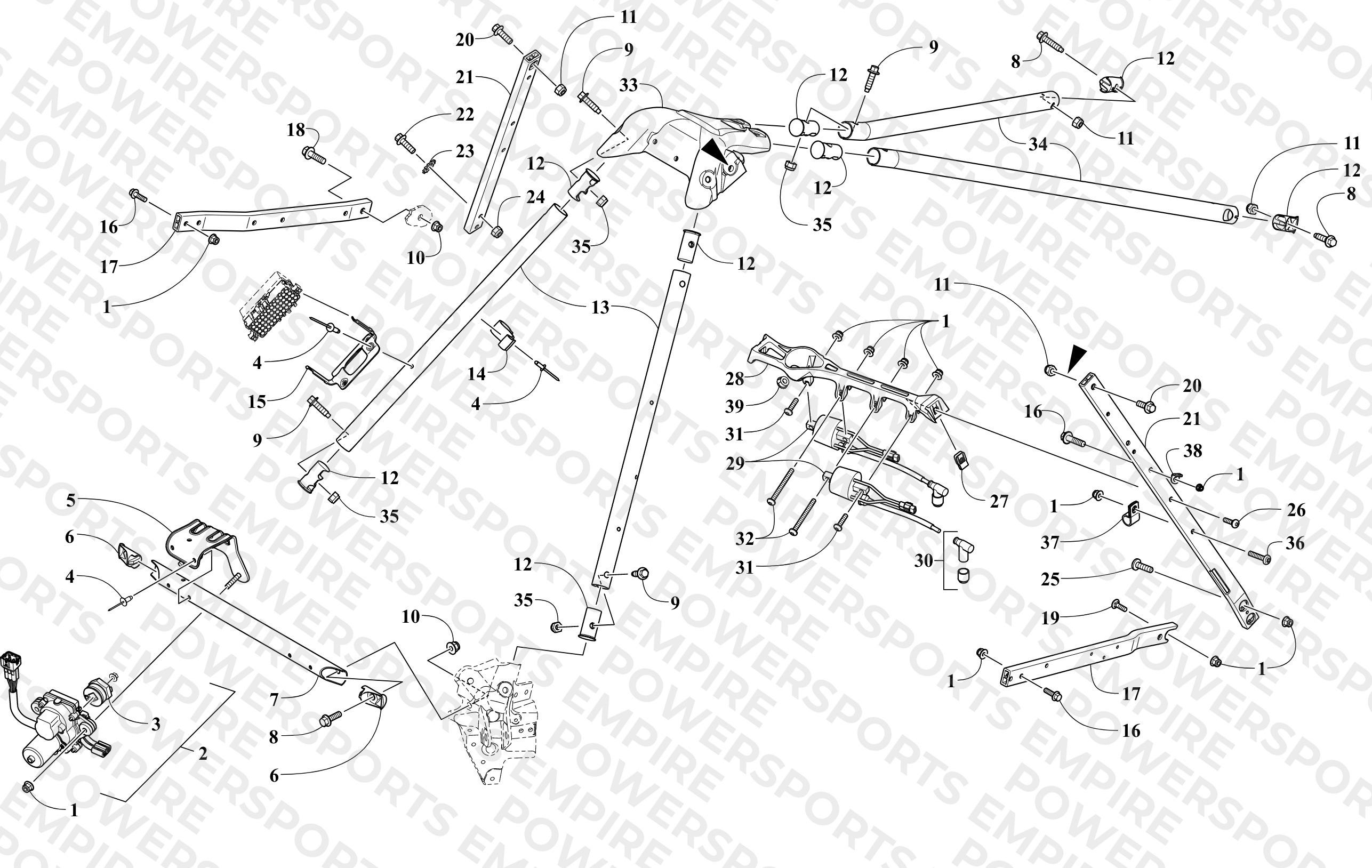 STEERING SUPPORT ASSEMBLY