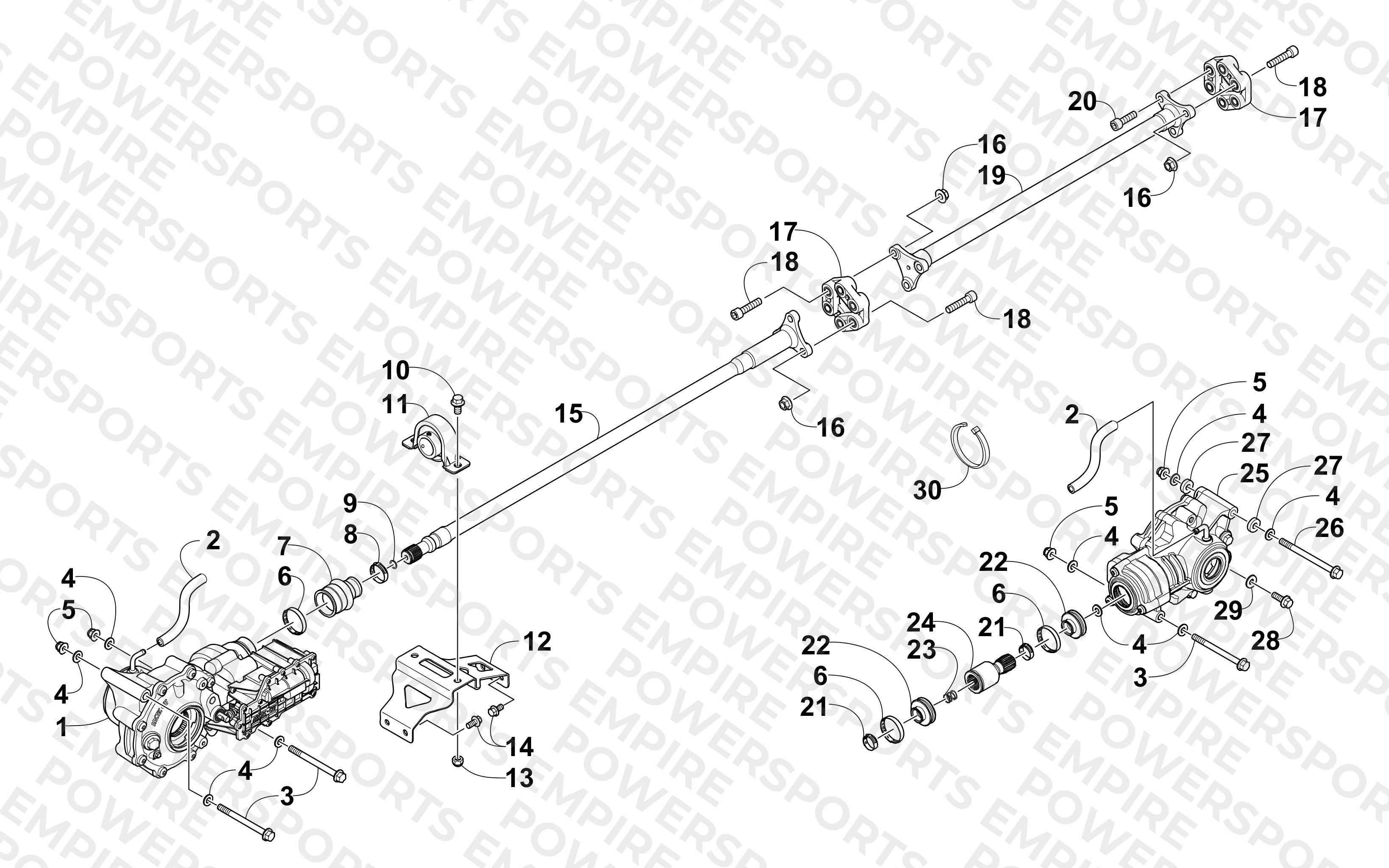 DRIVE TRAIN ASSEMBLY