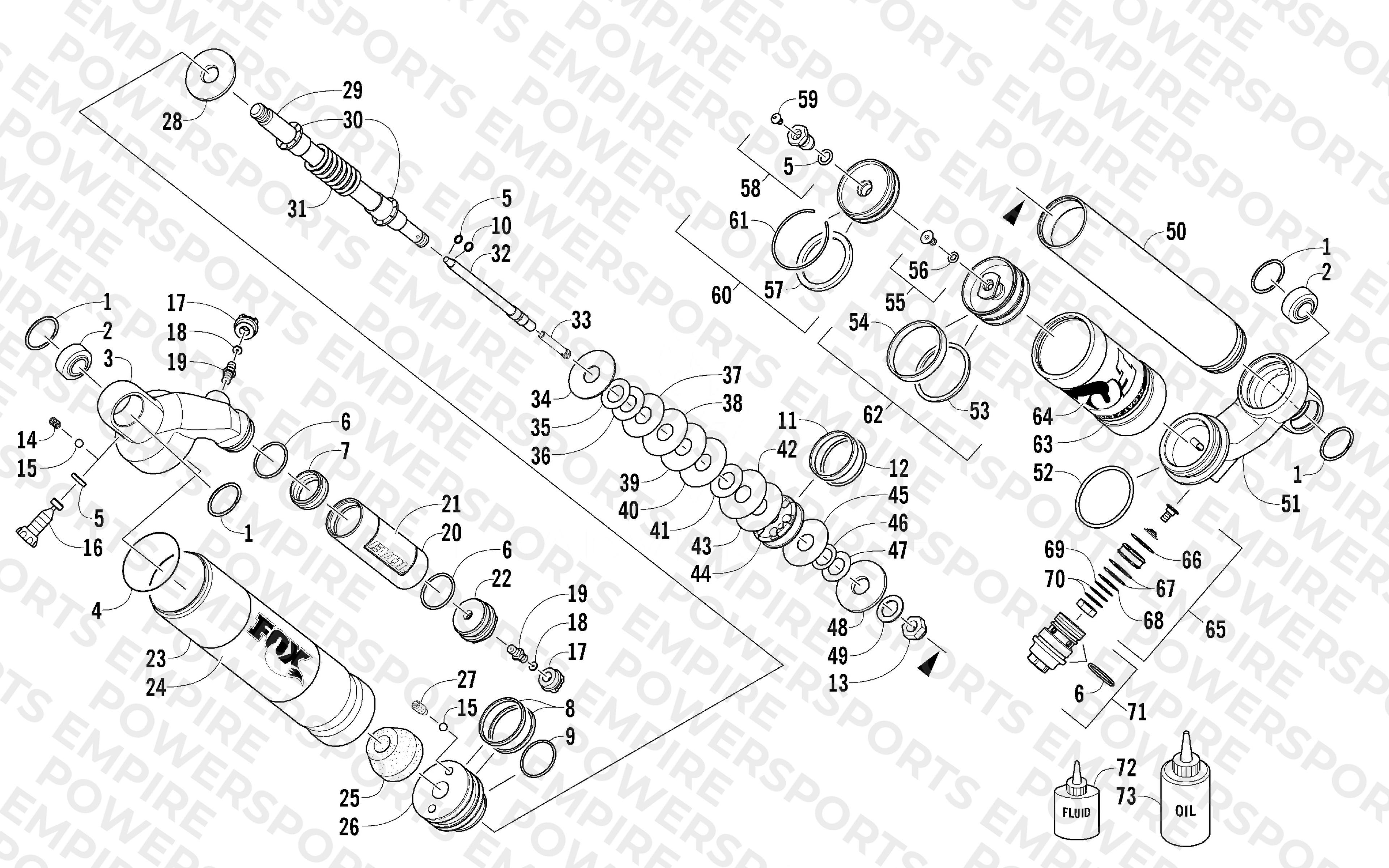 FRONT SUSPENSION SHOCK ABSORBER