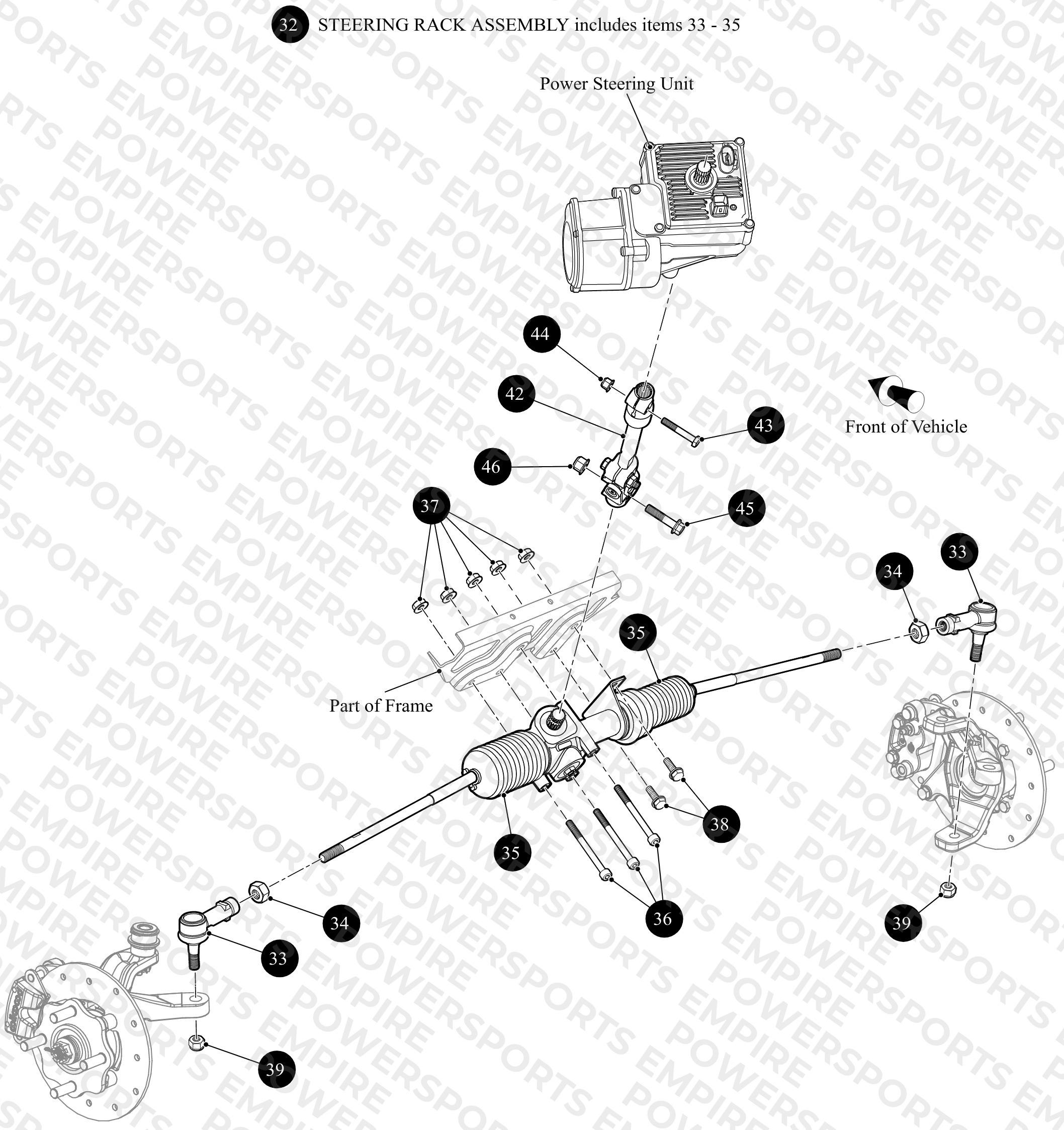 STEERING RACK ASSEMBLY