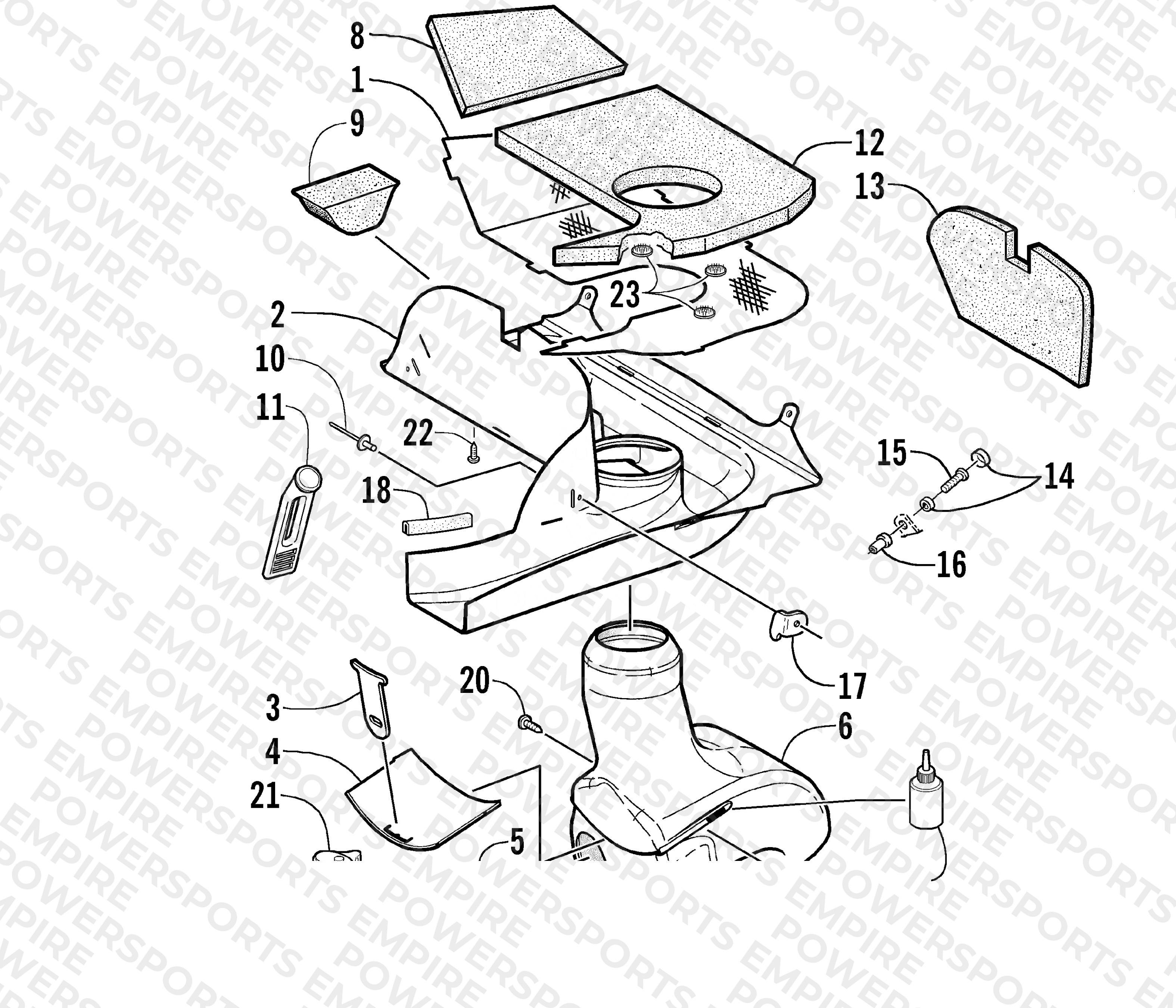 AIR SILENCER ASSEMBLY