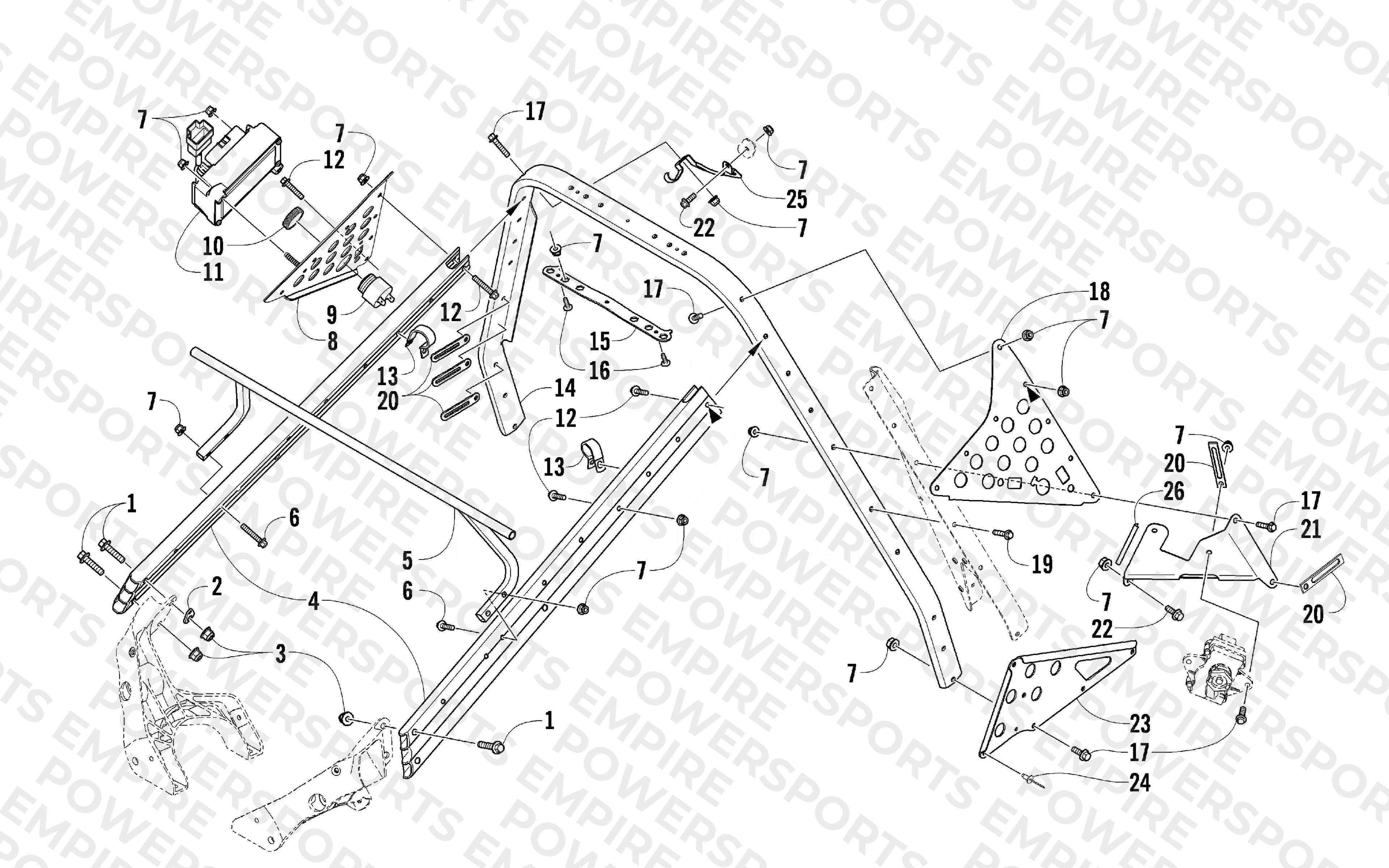 STEERING SUPPORT ASSEMBLY
