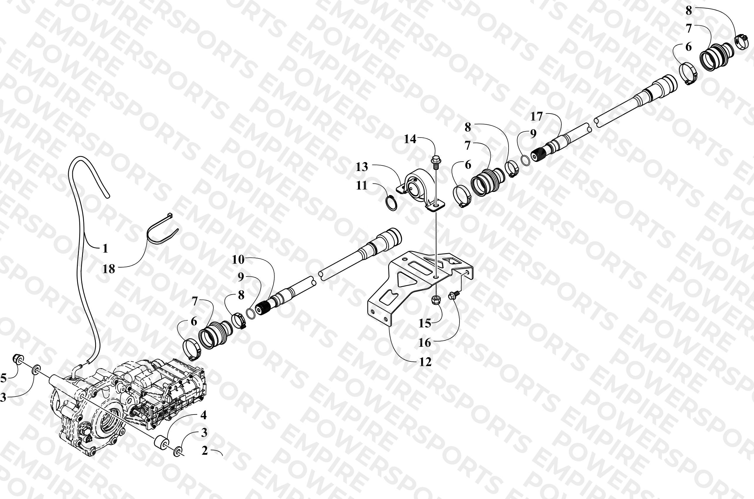 FRONT DRIVE SYSTEM ASSEMBLY