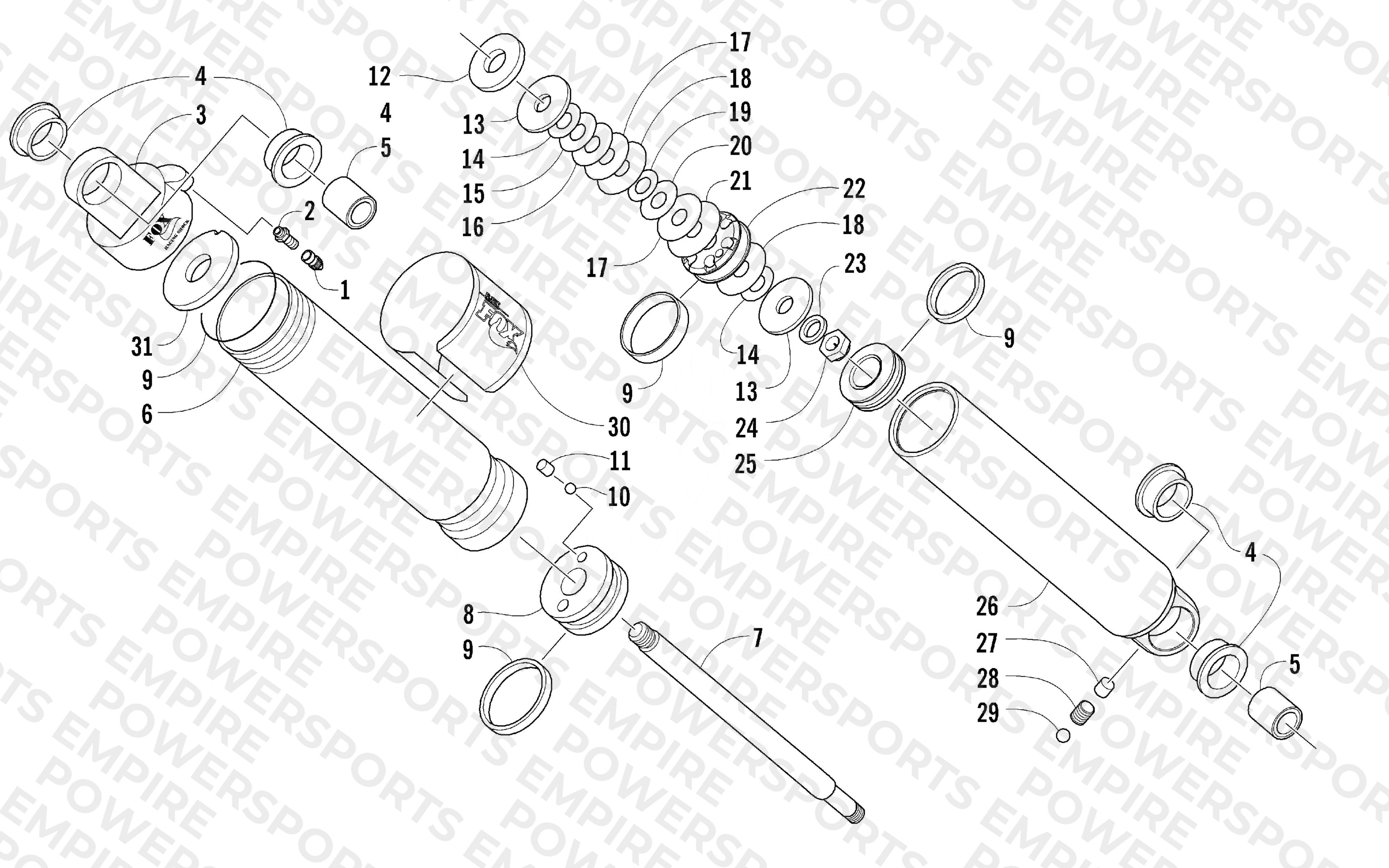 FRONT SUSPENSION SHOCK ABSORBER