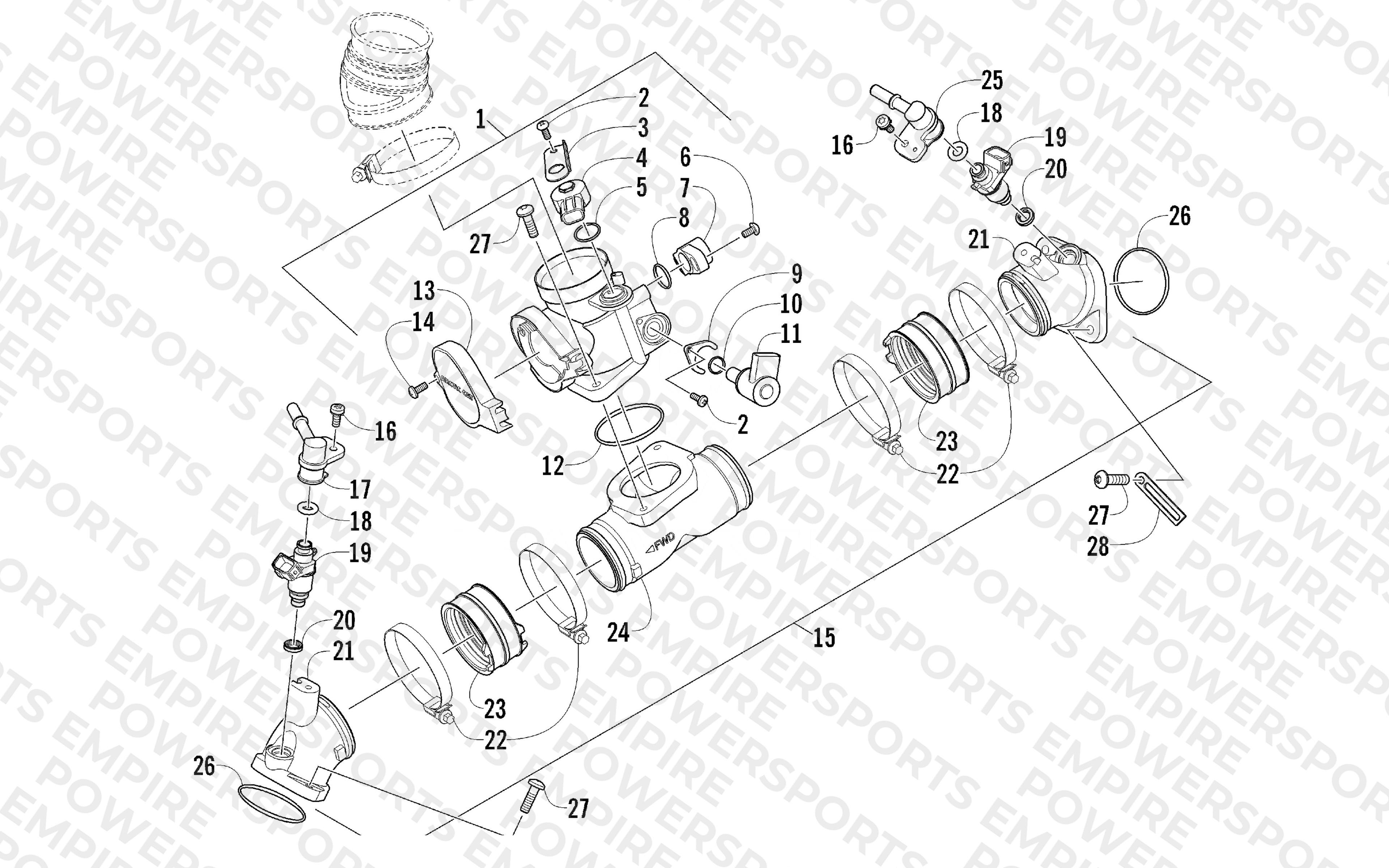 THROTTLE BODY ASSEMBLY