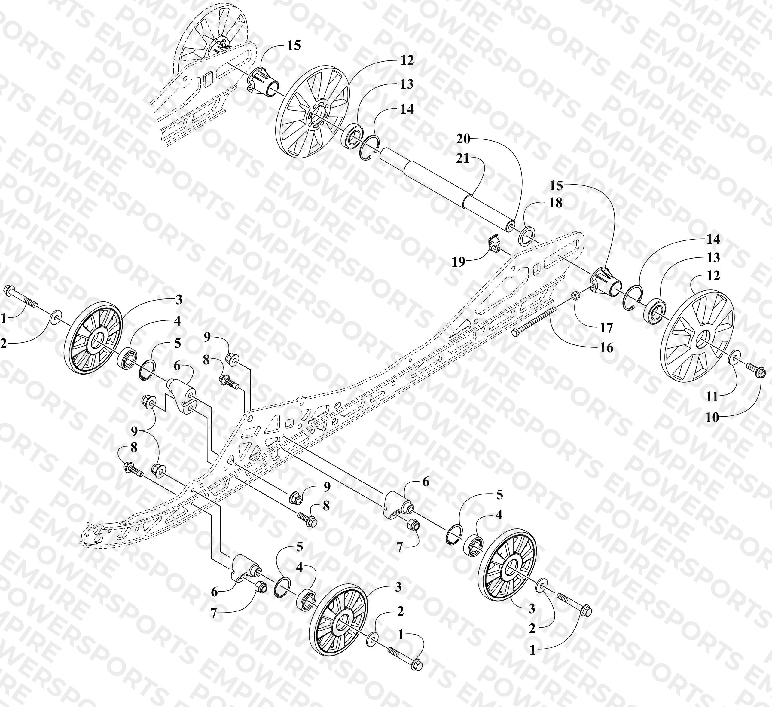 IDLER WHEEL ASSEMBLY