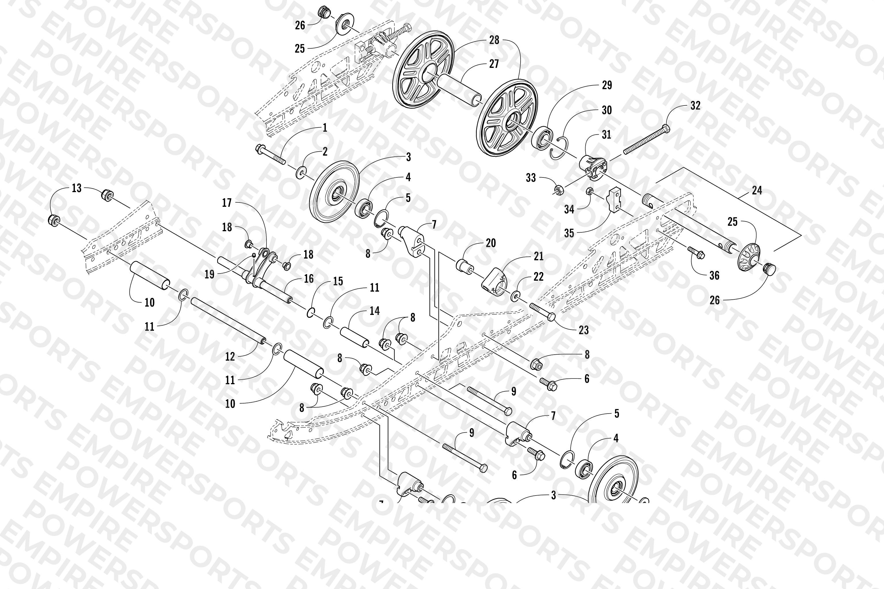 IDLER WHEEL ASSEMBLY