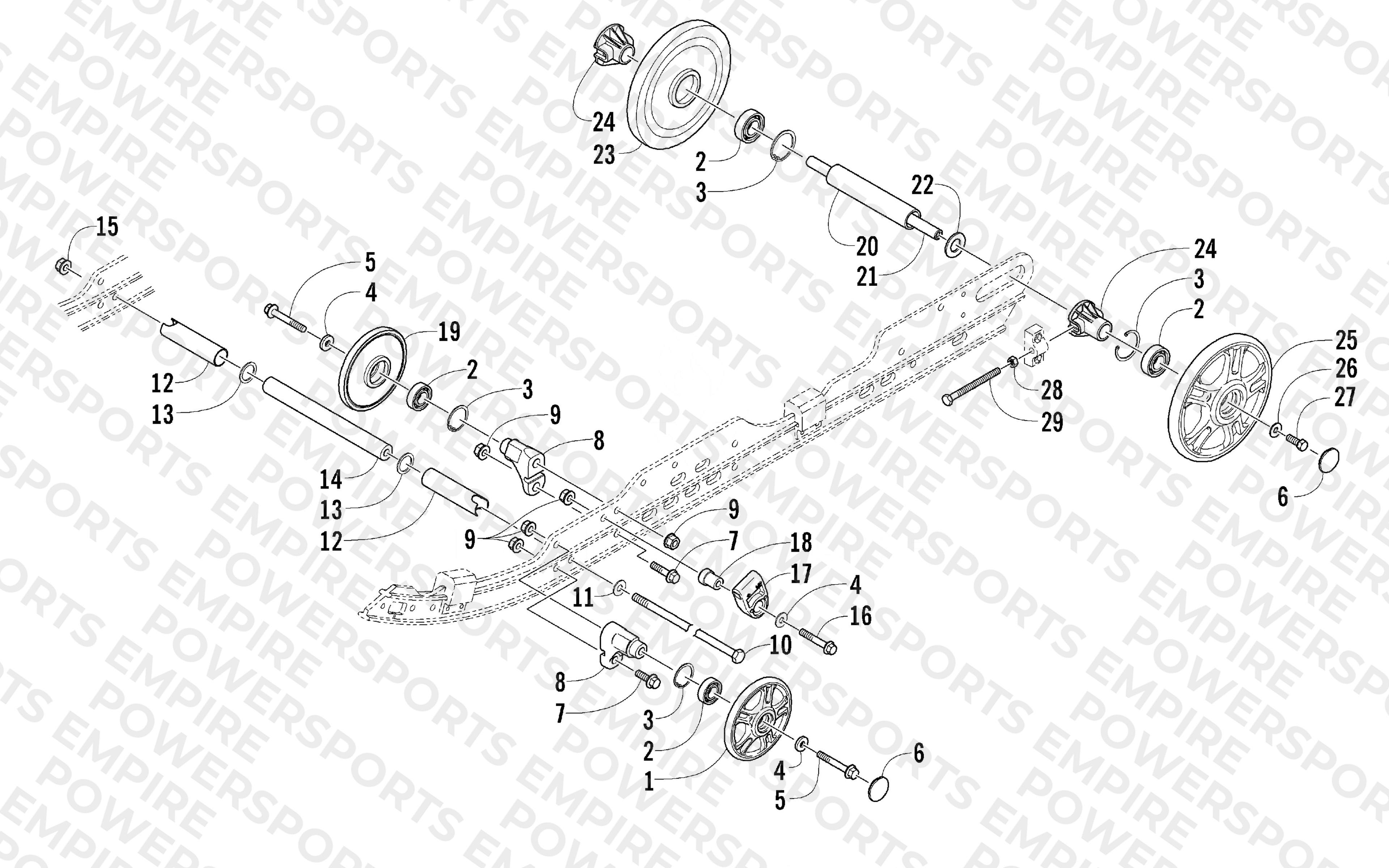 IDLER WHEEL ASSEMBLY