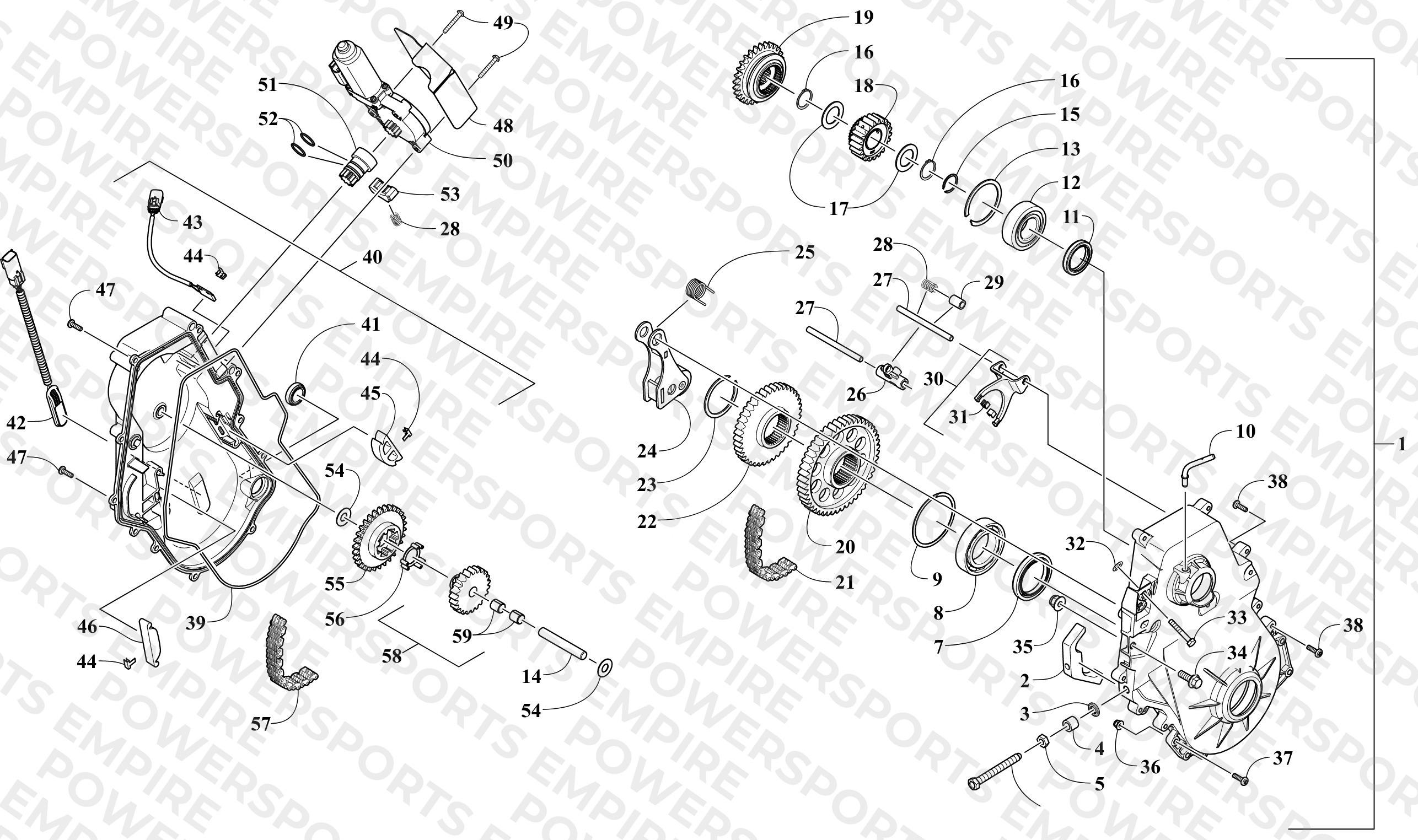 CHAIN CASE ASSEMBLY