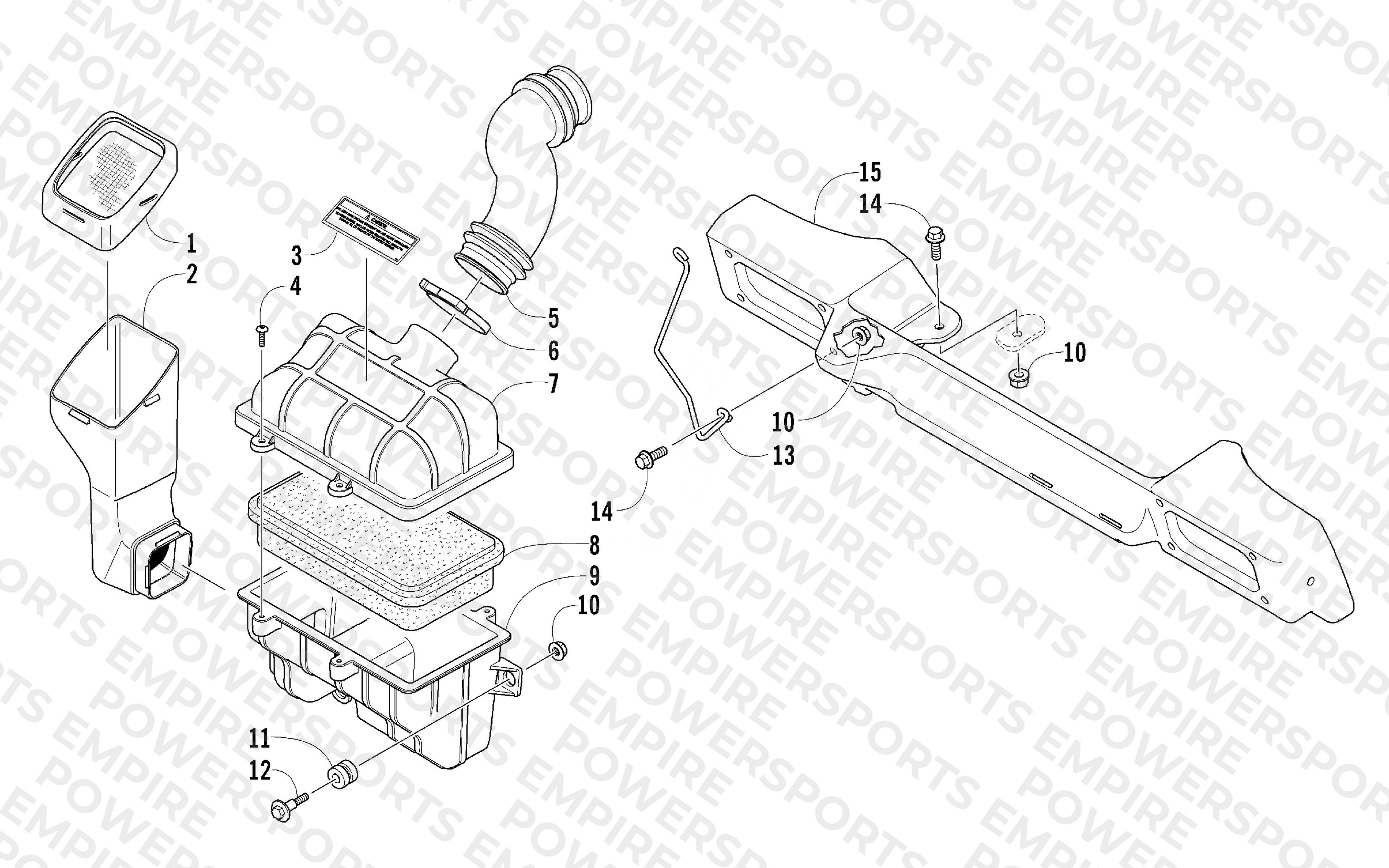 AIR SILENCER ASSEMBLY
