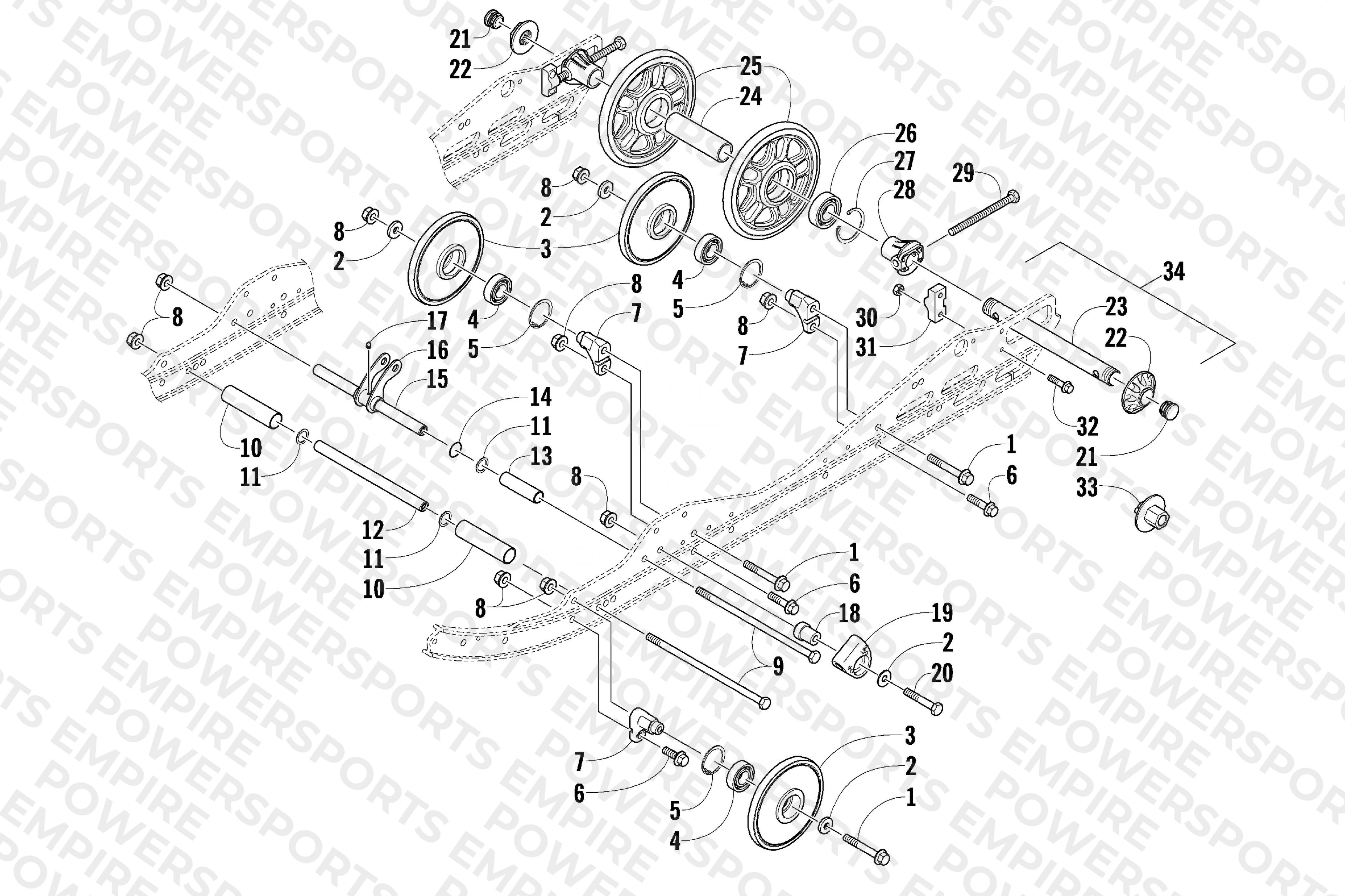 IDLER WHEEL ASSEMBLY