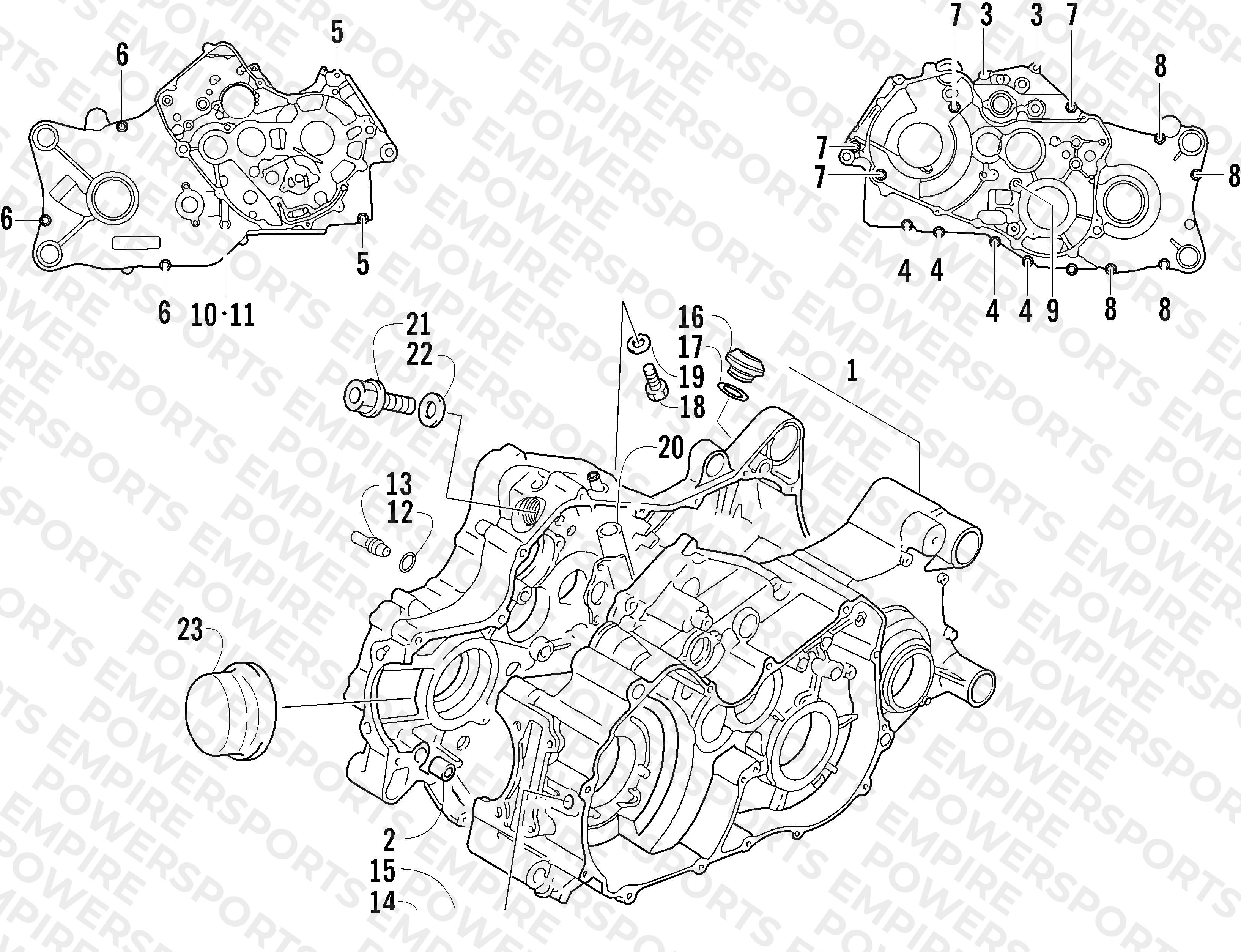 CRANKCASE ASSEMBLY