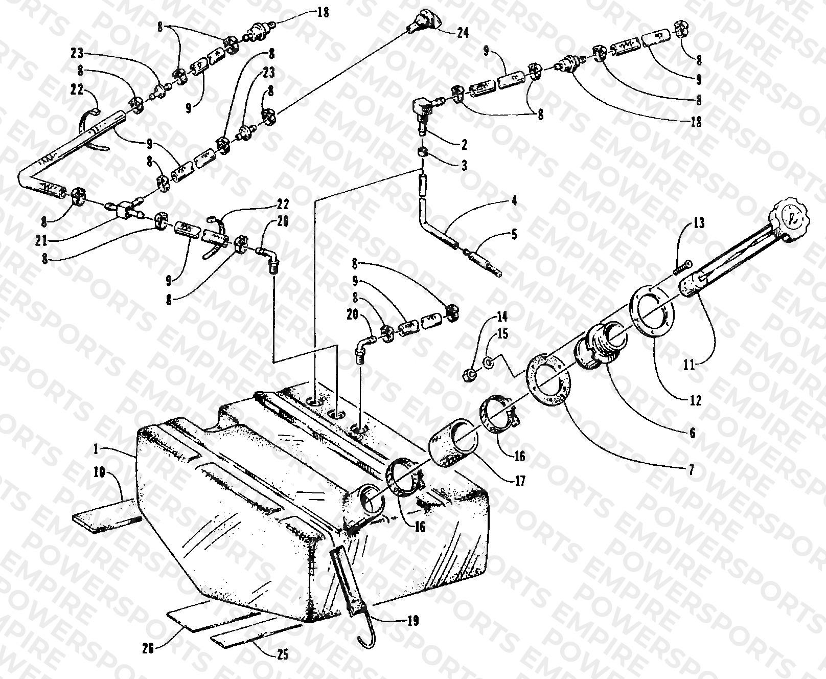 GAS TANK ASSEMBLY