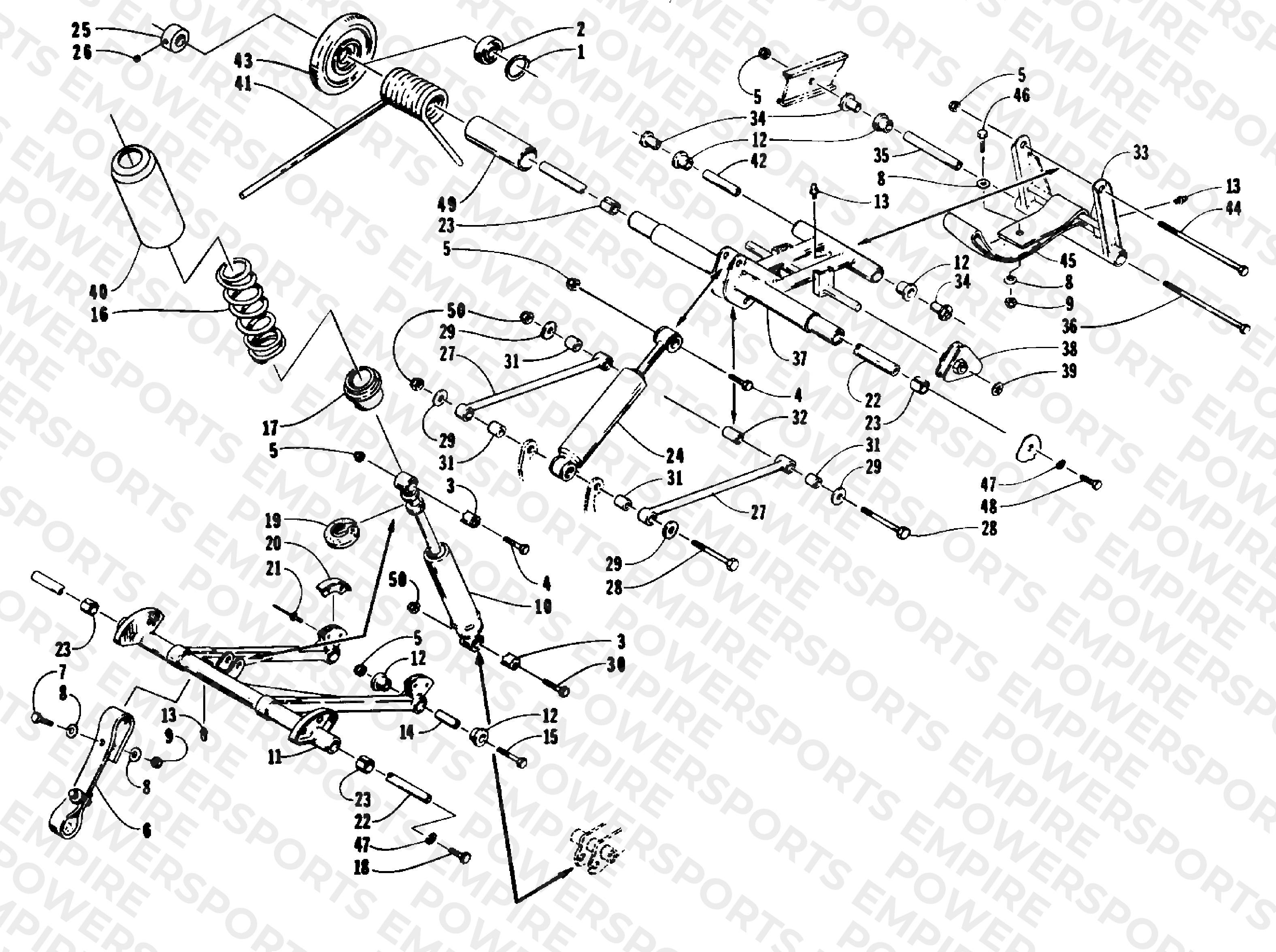 REAR SUSPENSION ARM ASSEMBLIES