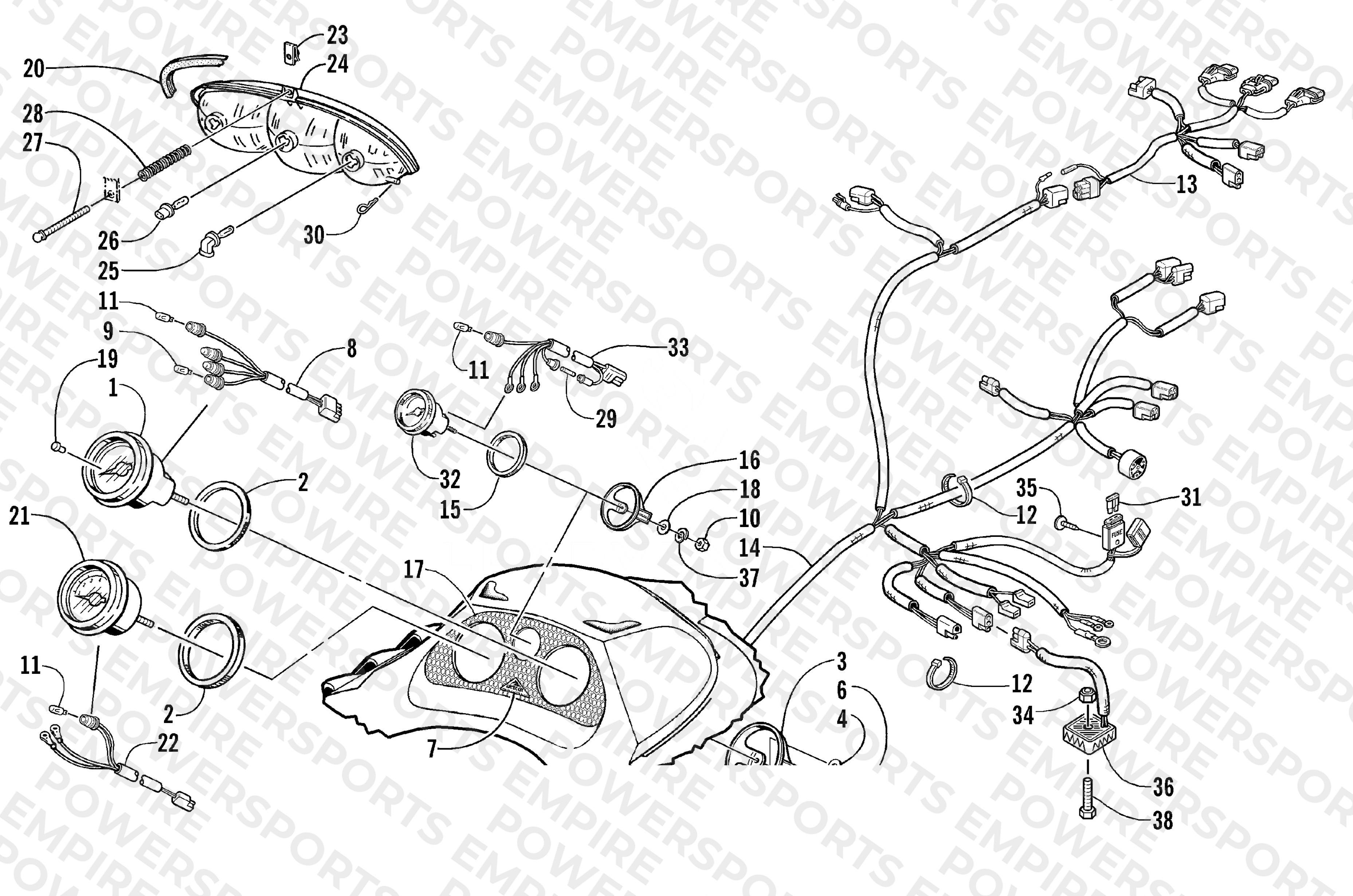 INSTRUMENTS AND WIRING ASSEMBLIES