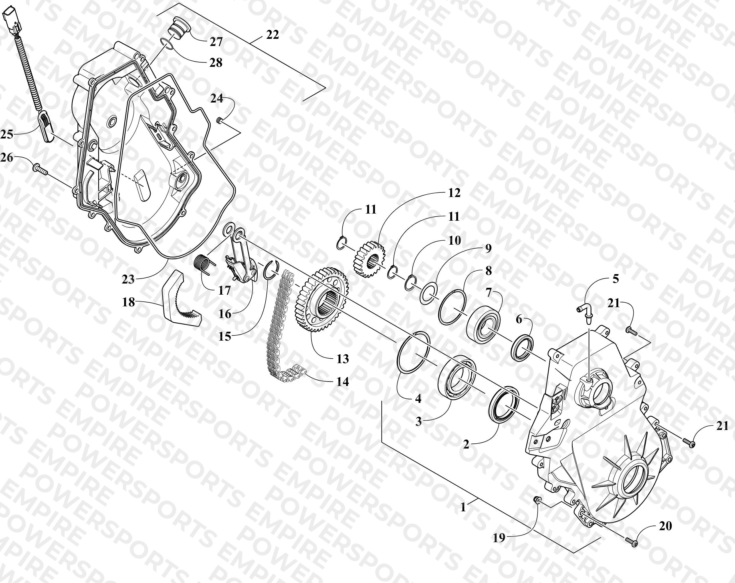 CHAIN CASE ASSEMBLY