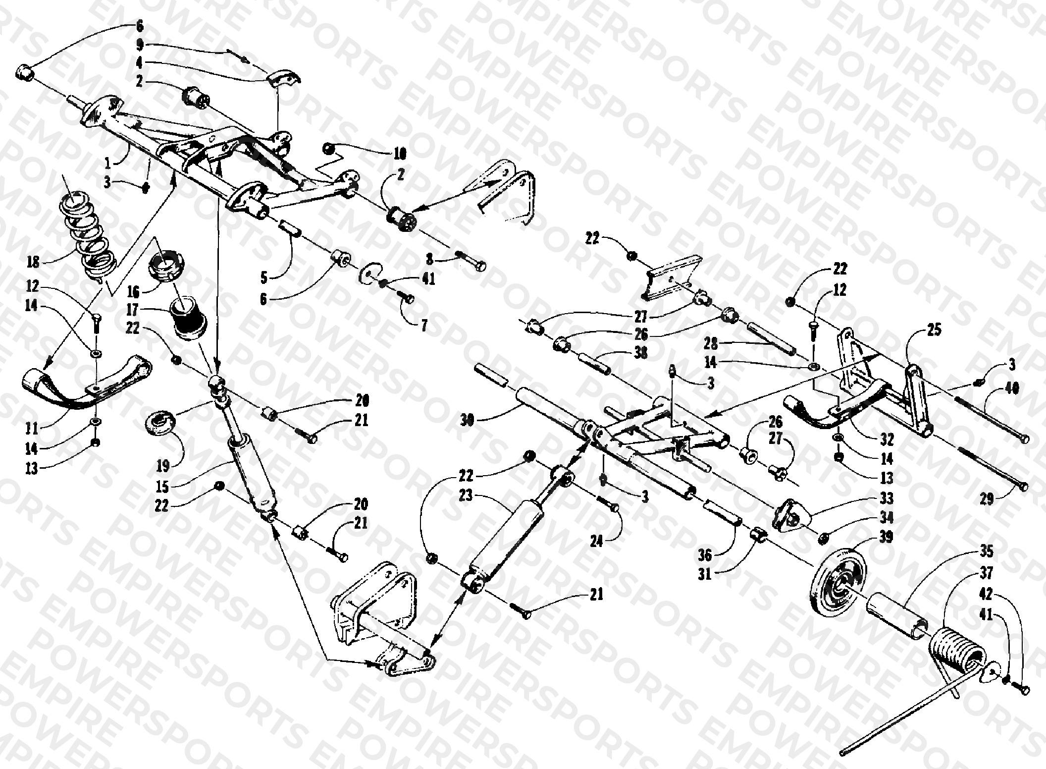 REAR SUSPENSION ARM ASSEMBLIES
