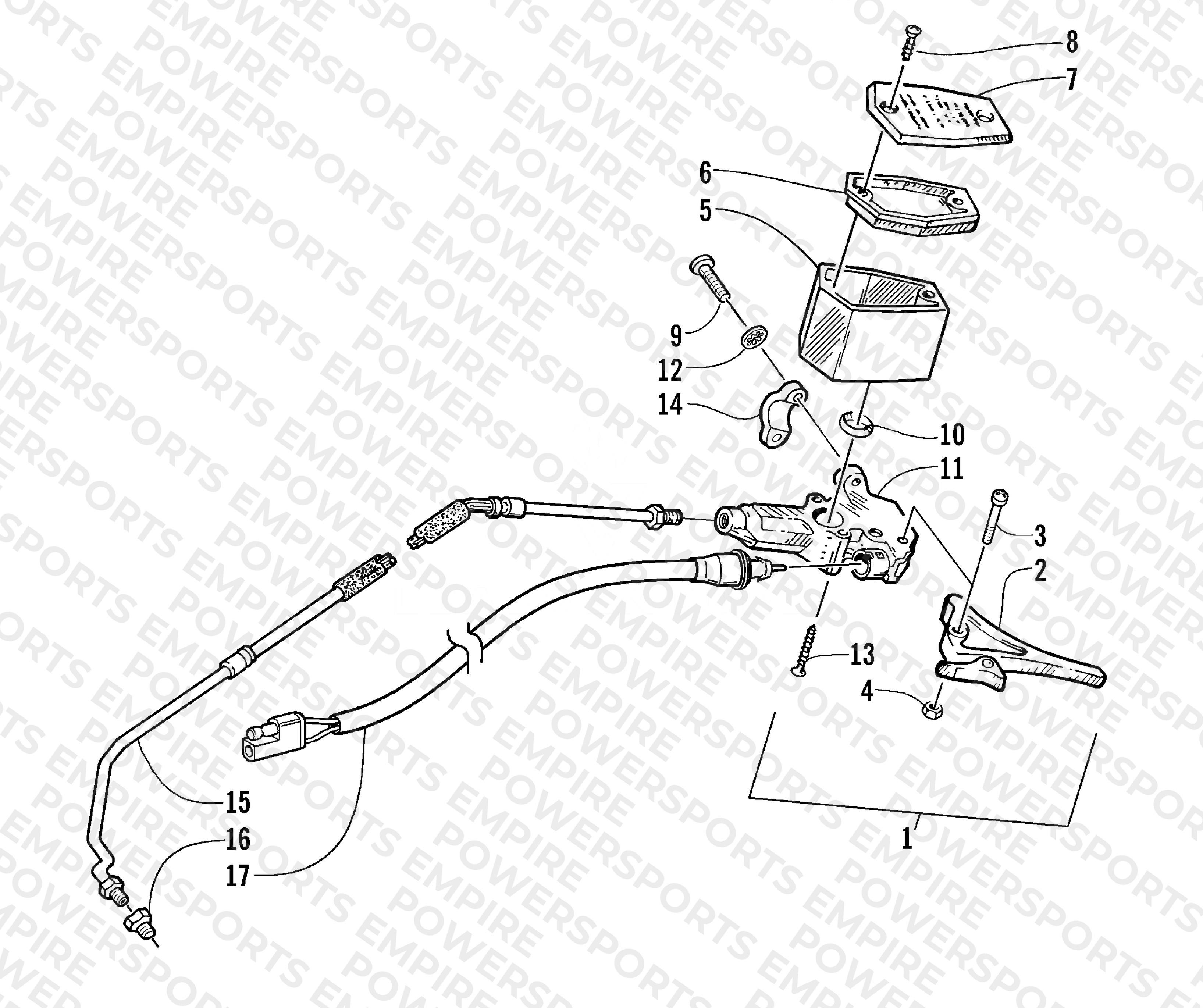 HYDRAULIC BRAKE CONTROL ASSEMBLY