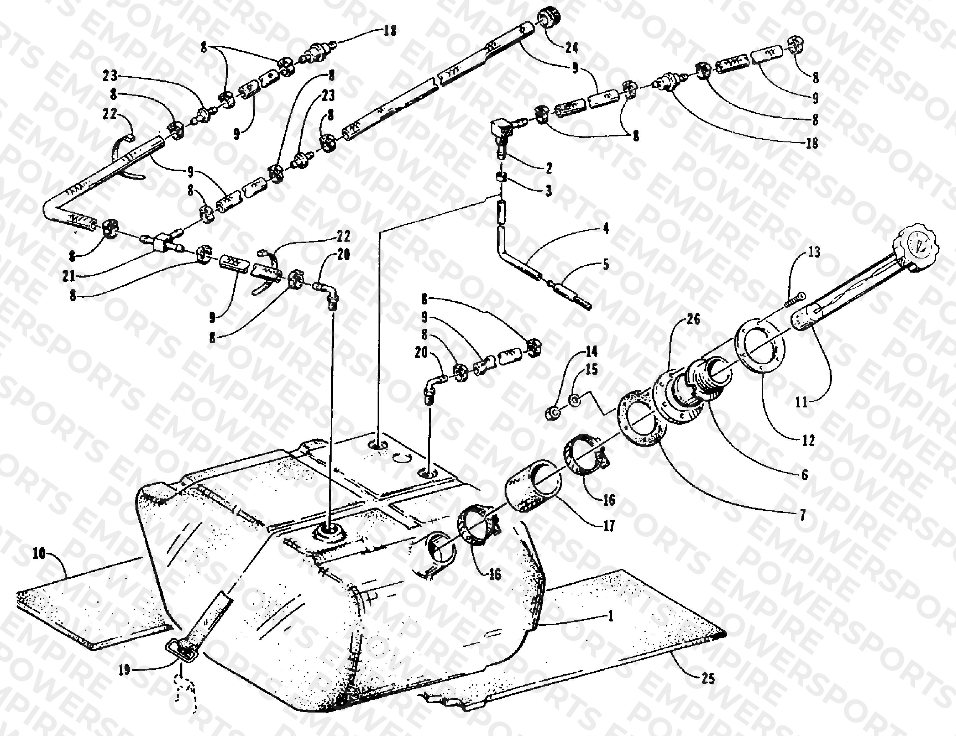 GAS TANK ASSEMBLY
