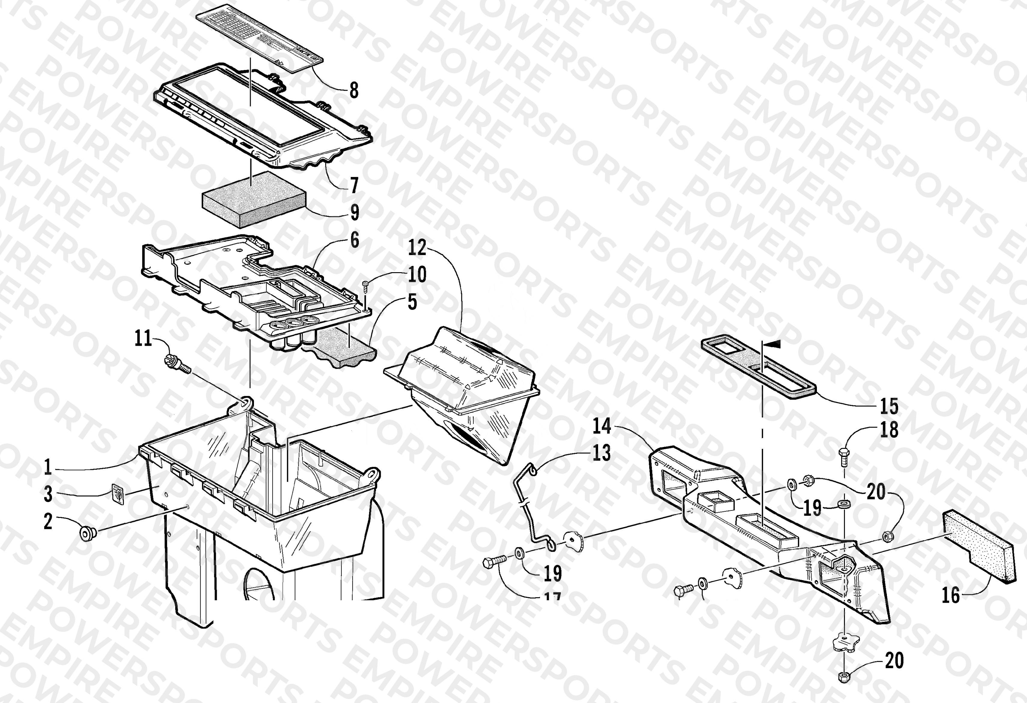 AIR SILENCER ASSEMBLY