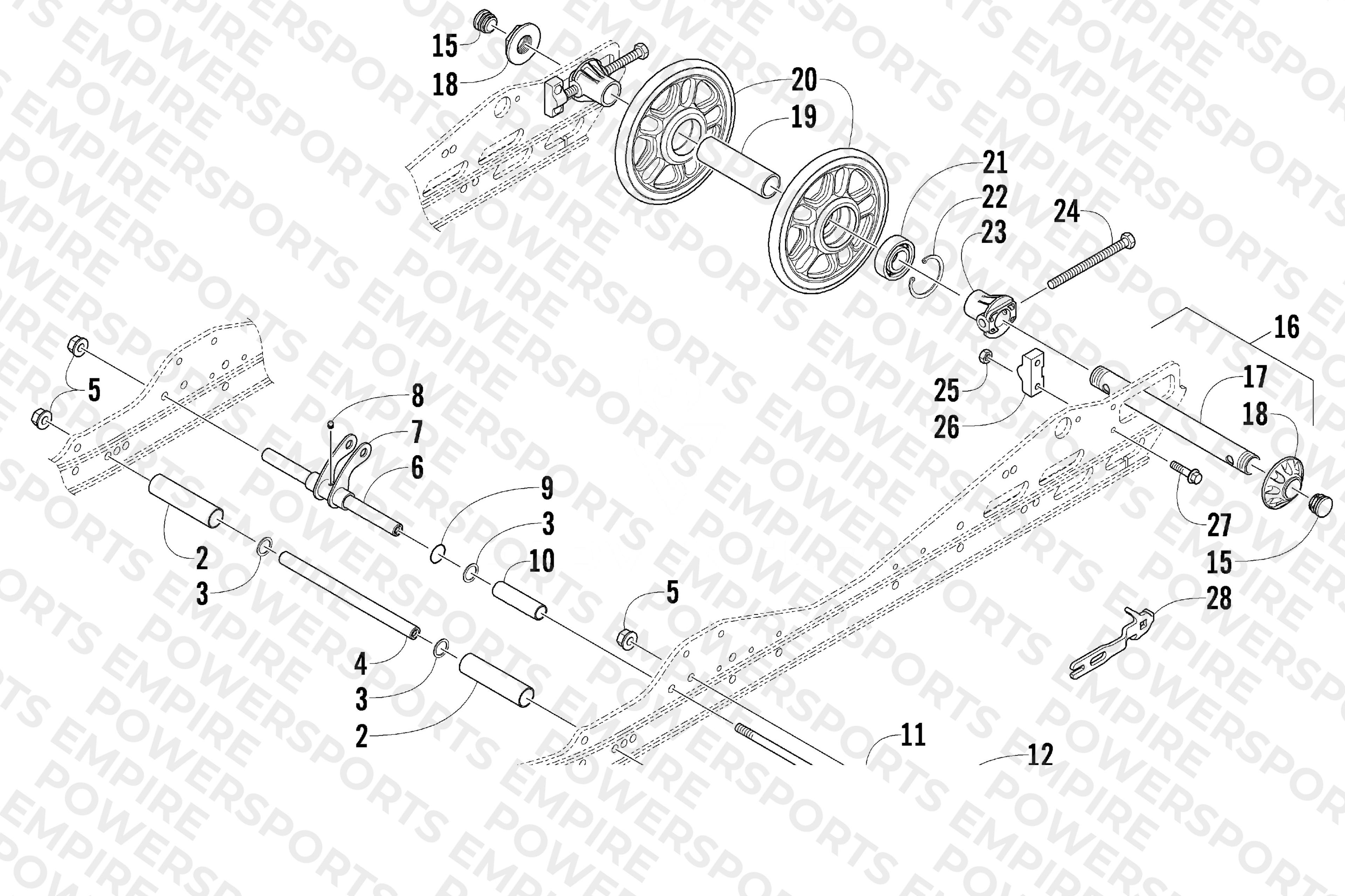 IDLER WHEEL ASSEMBLY