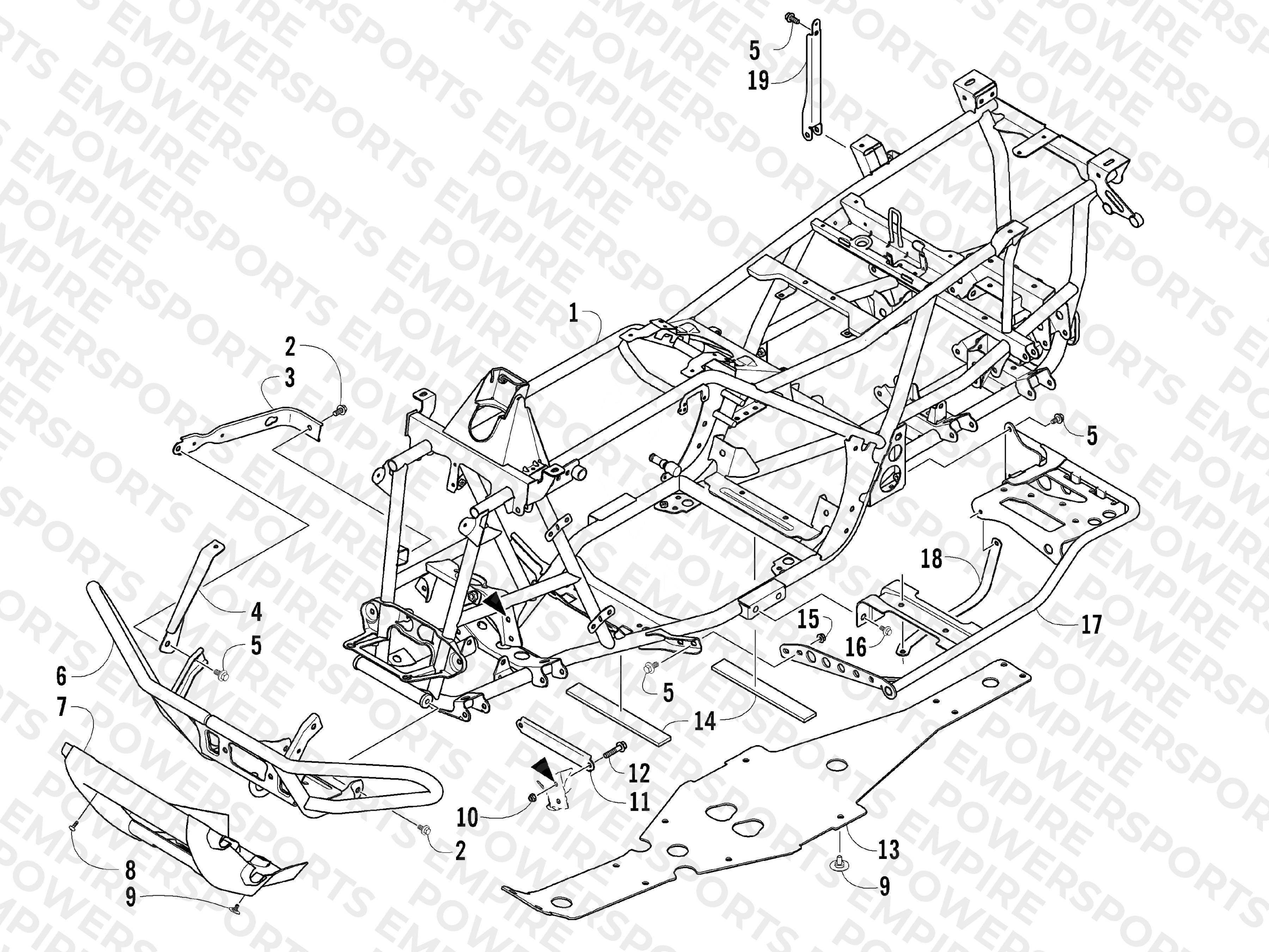FRAME AND RELATED PARTS