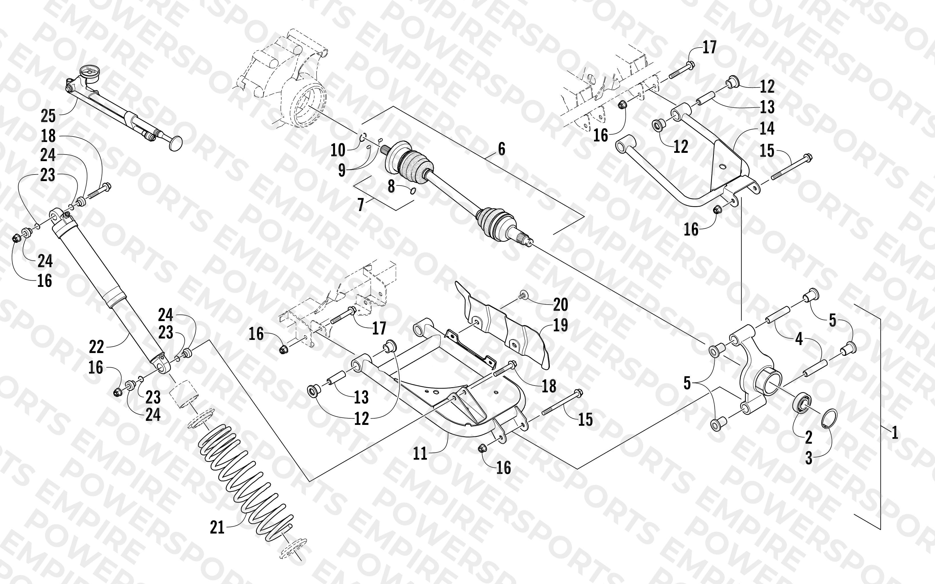 REAR SUSPENSION ASSEMBLY