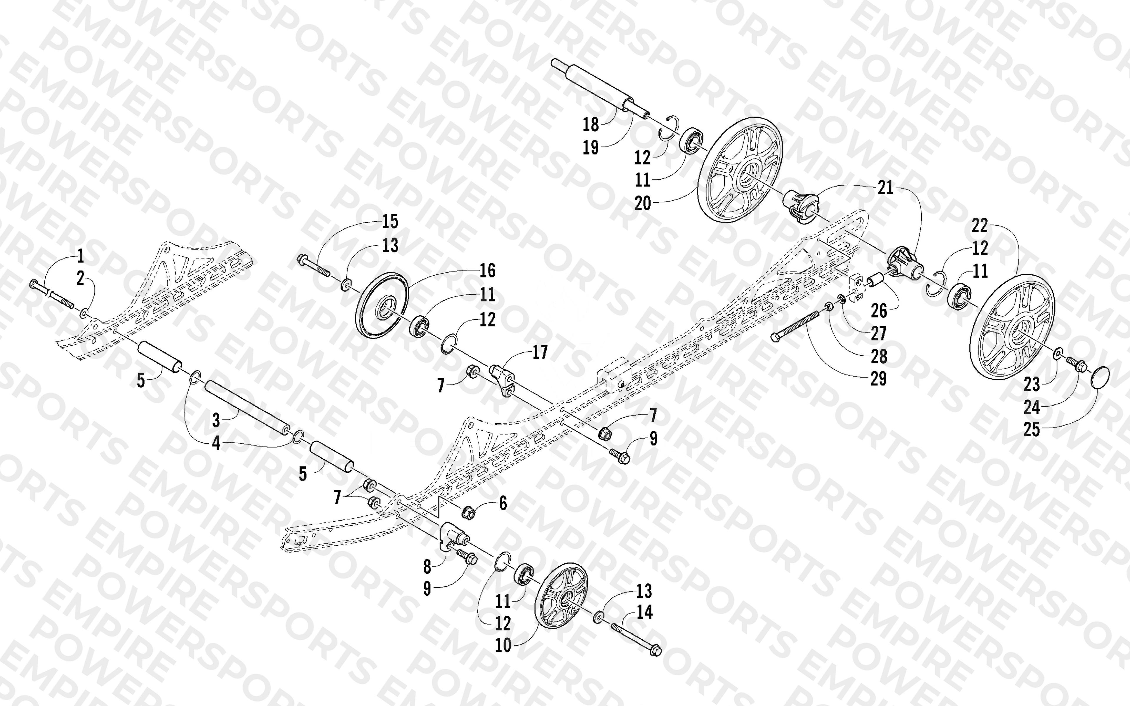 IDLER WHEEL ASSEMBLY