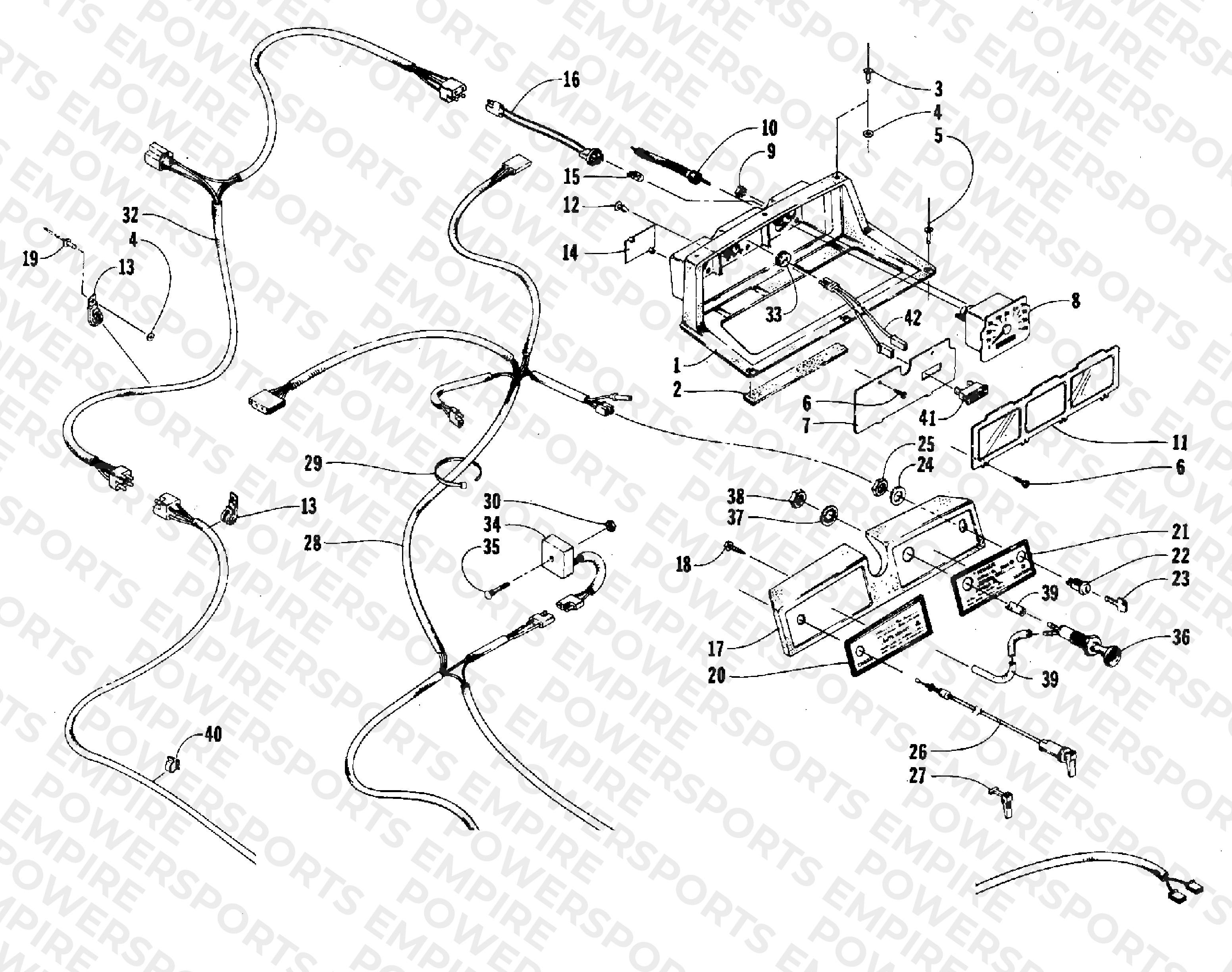 CONSOLE AND WIRING ASSEMBLIES