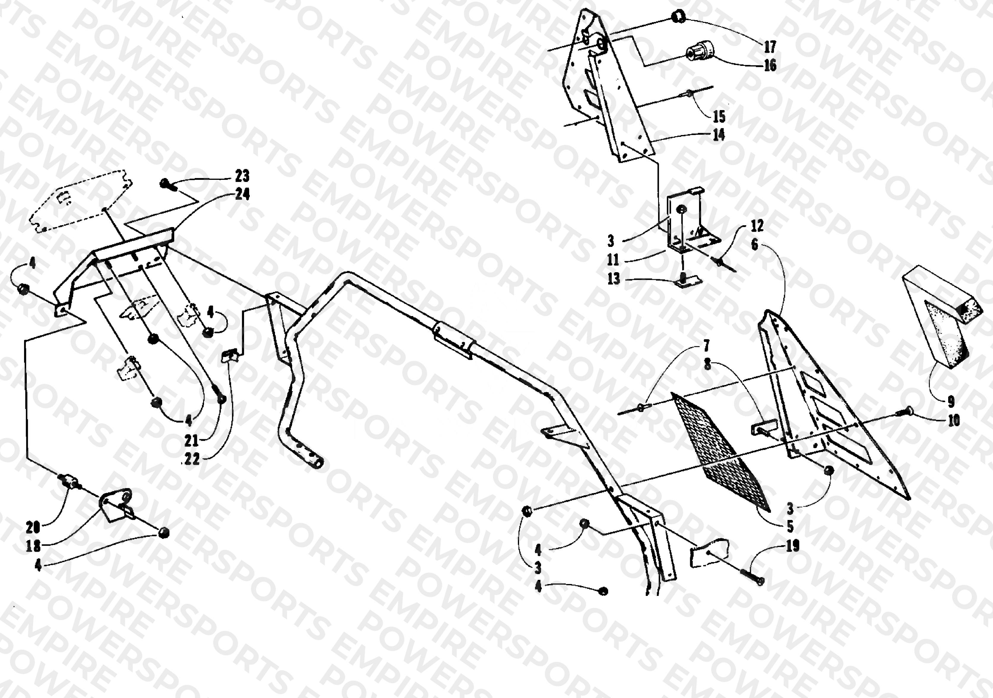 STEERING SUPPORT ASSEMBLY