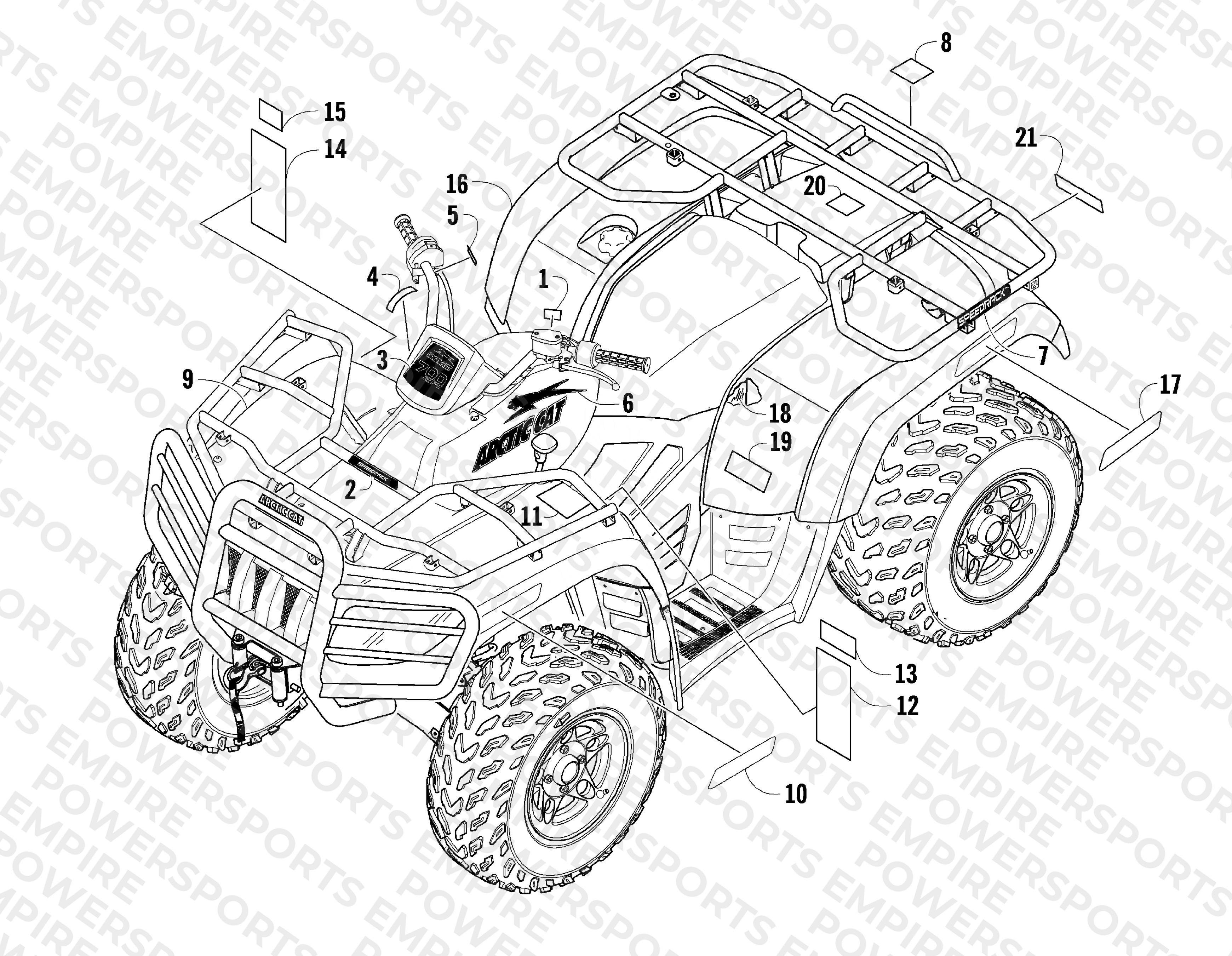 BODY PANELS AND DECALS (LE)