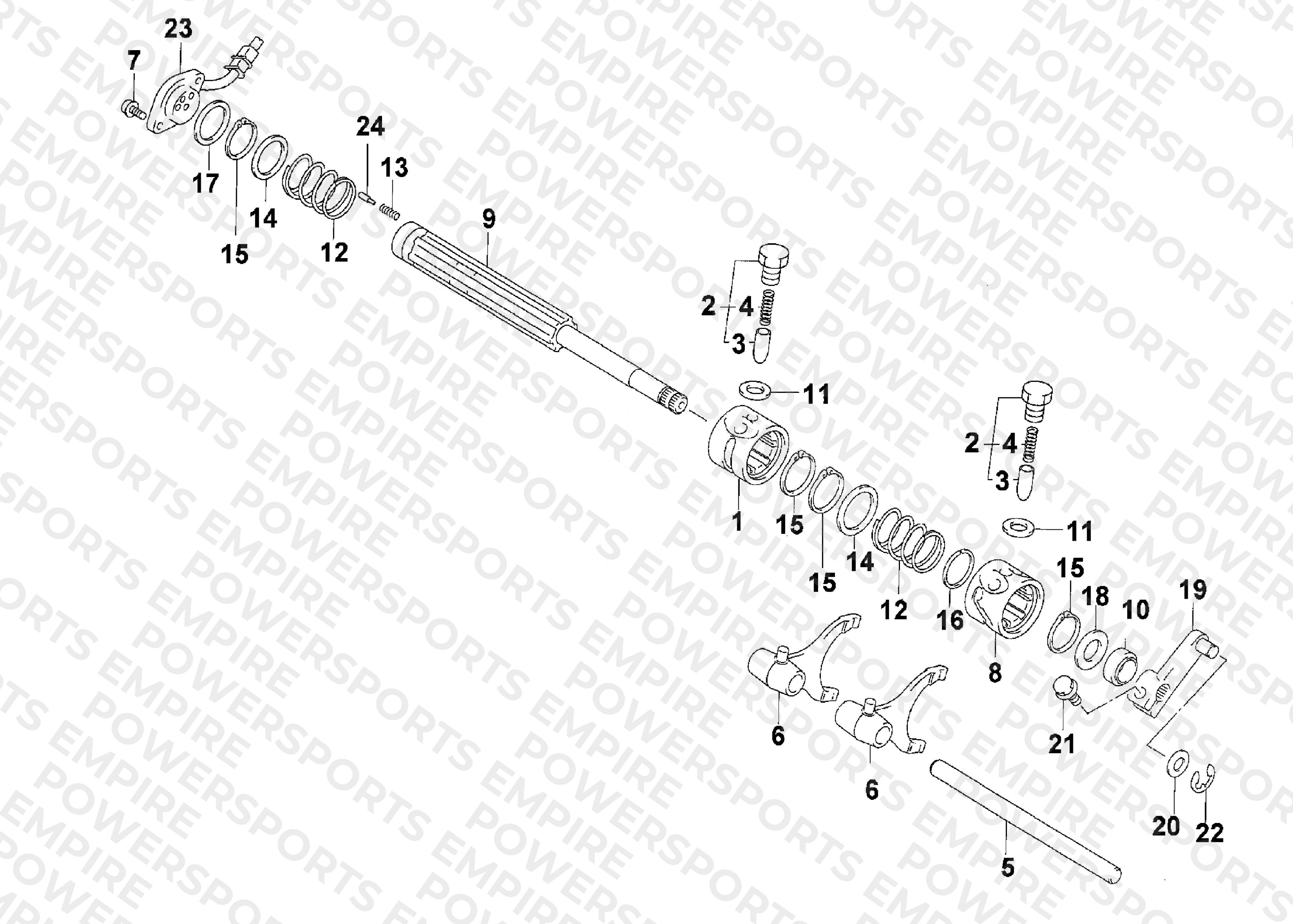 GEAR SHIFT ASSEMBLY