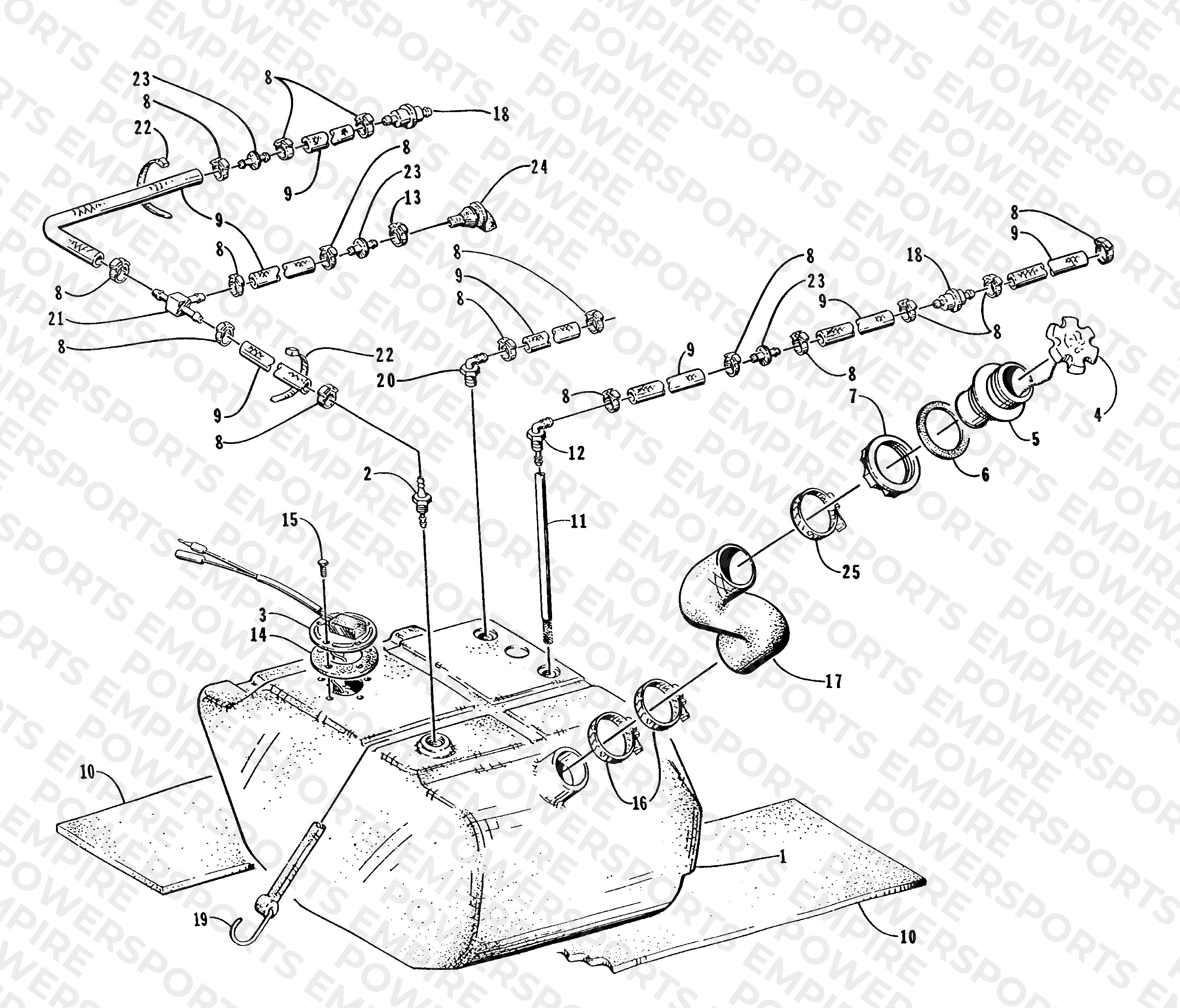 GAS TANK ASSEMBLY