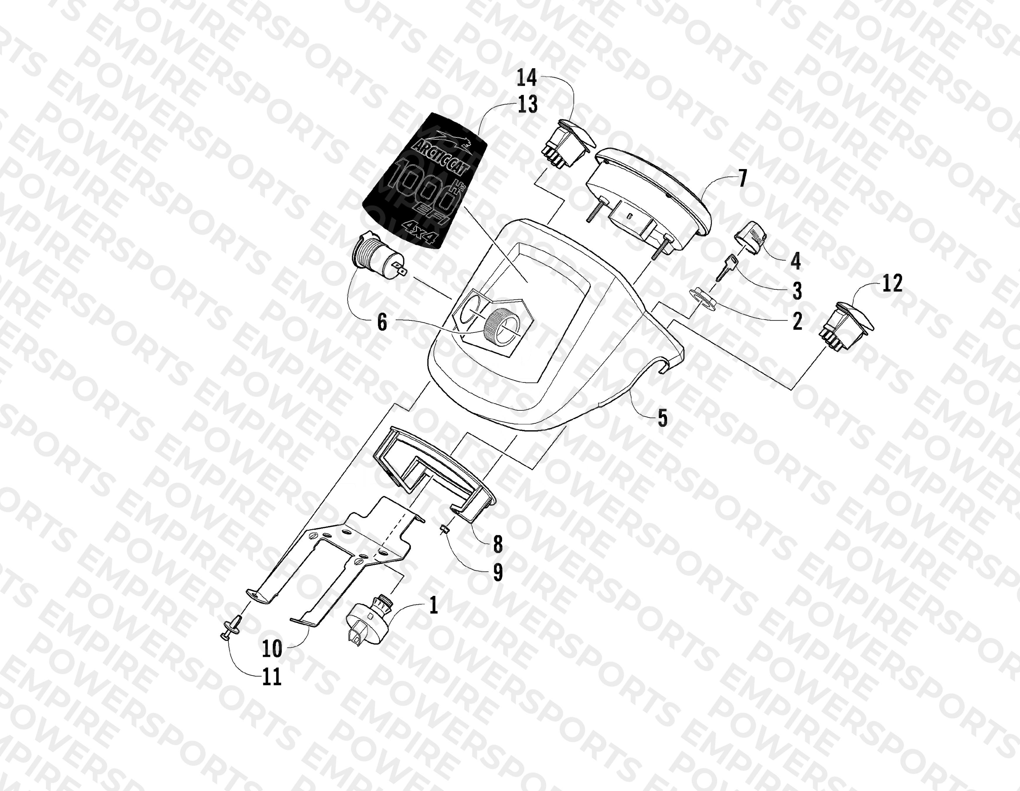 INSTRUMENT POD ASSEMBLY