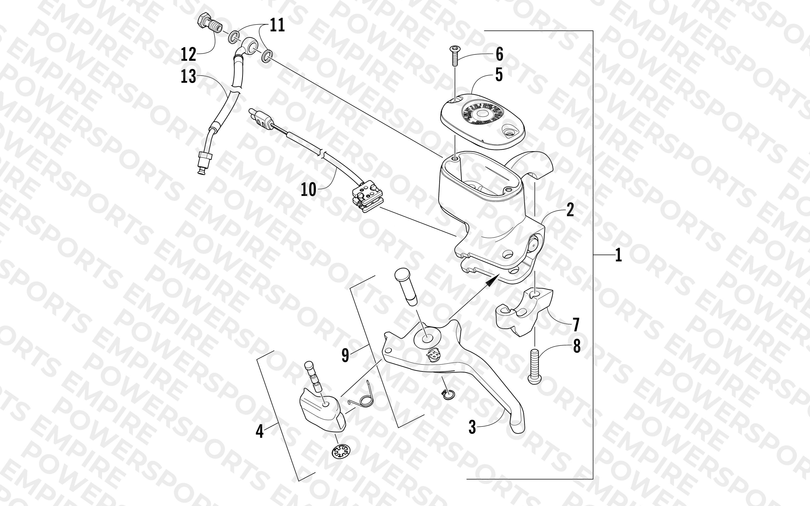 HYDRAULIC BRAKE CONTROL ASSEMBLY