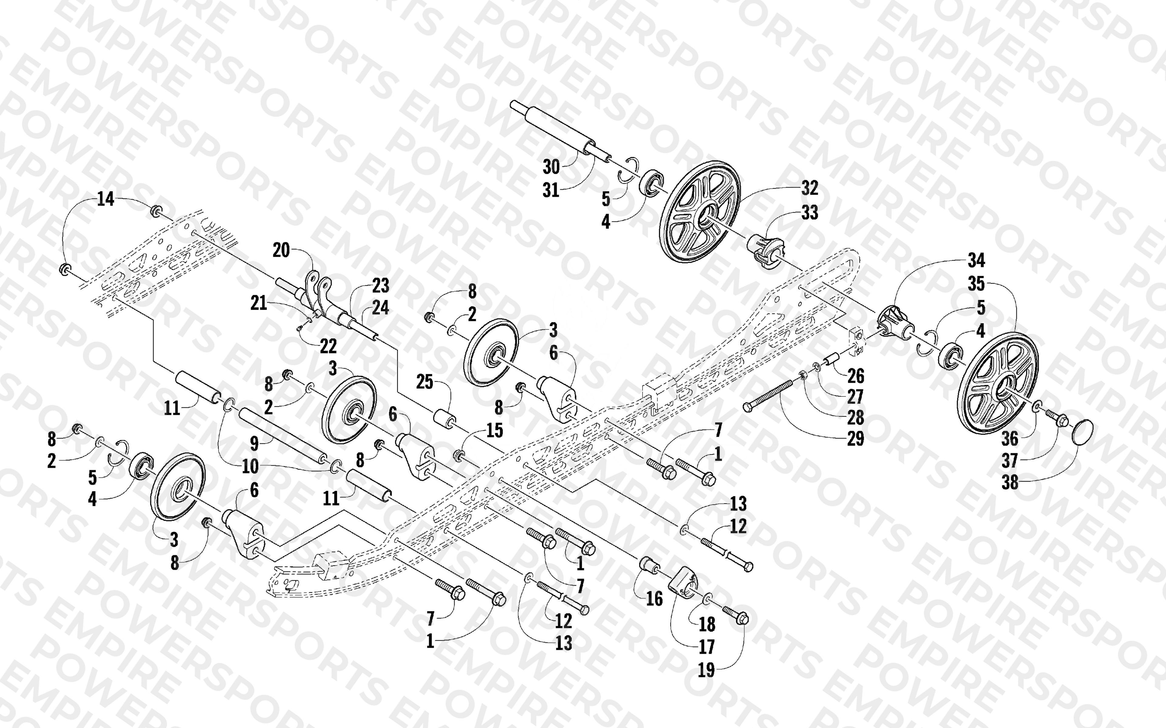 IDLER WHEEL ASSEMBLY