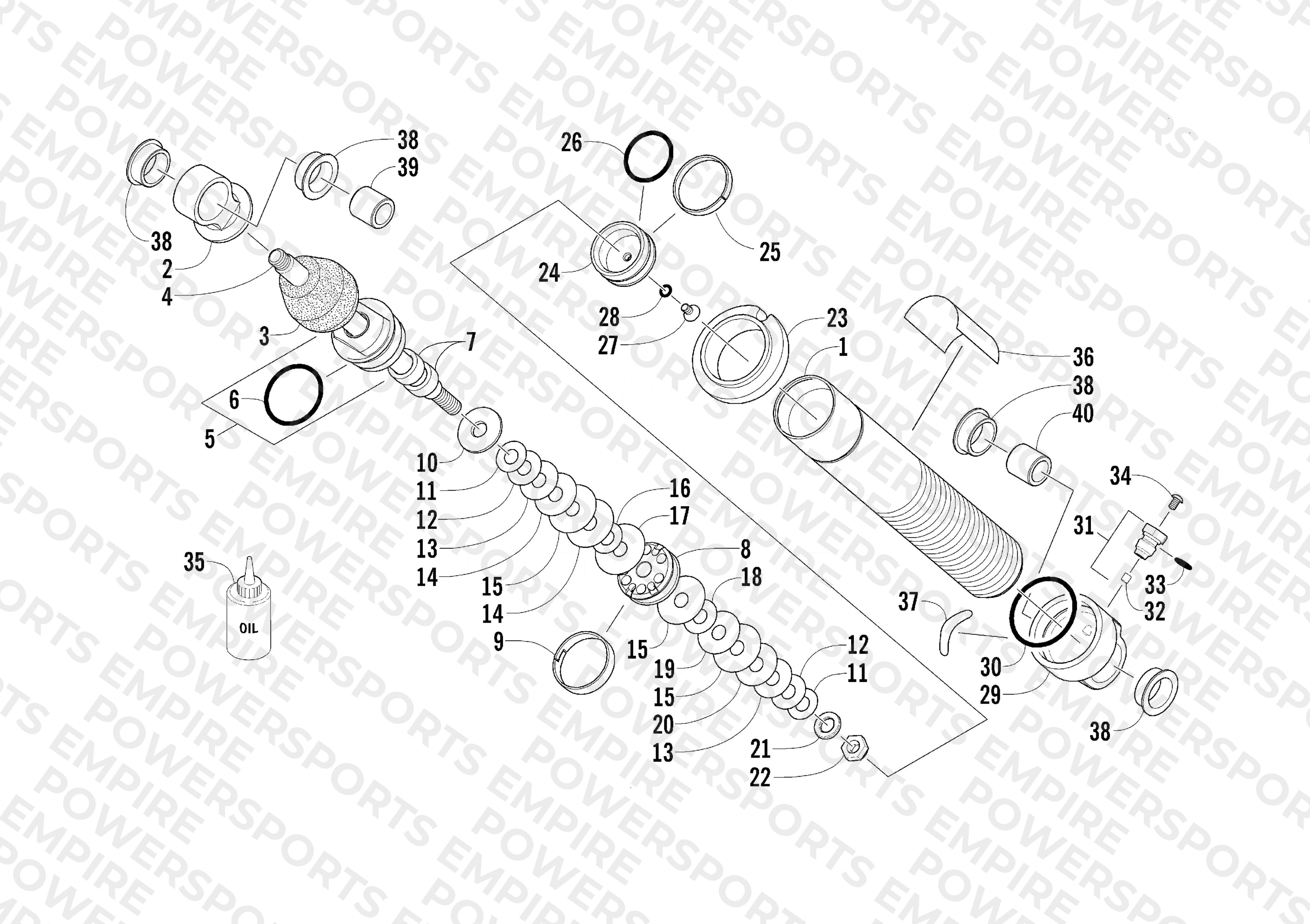 FRONT SUSPENSION SHOCK ABSORBER