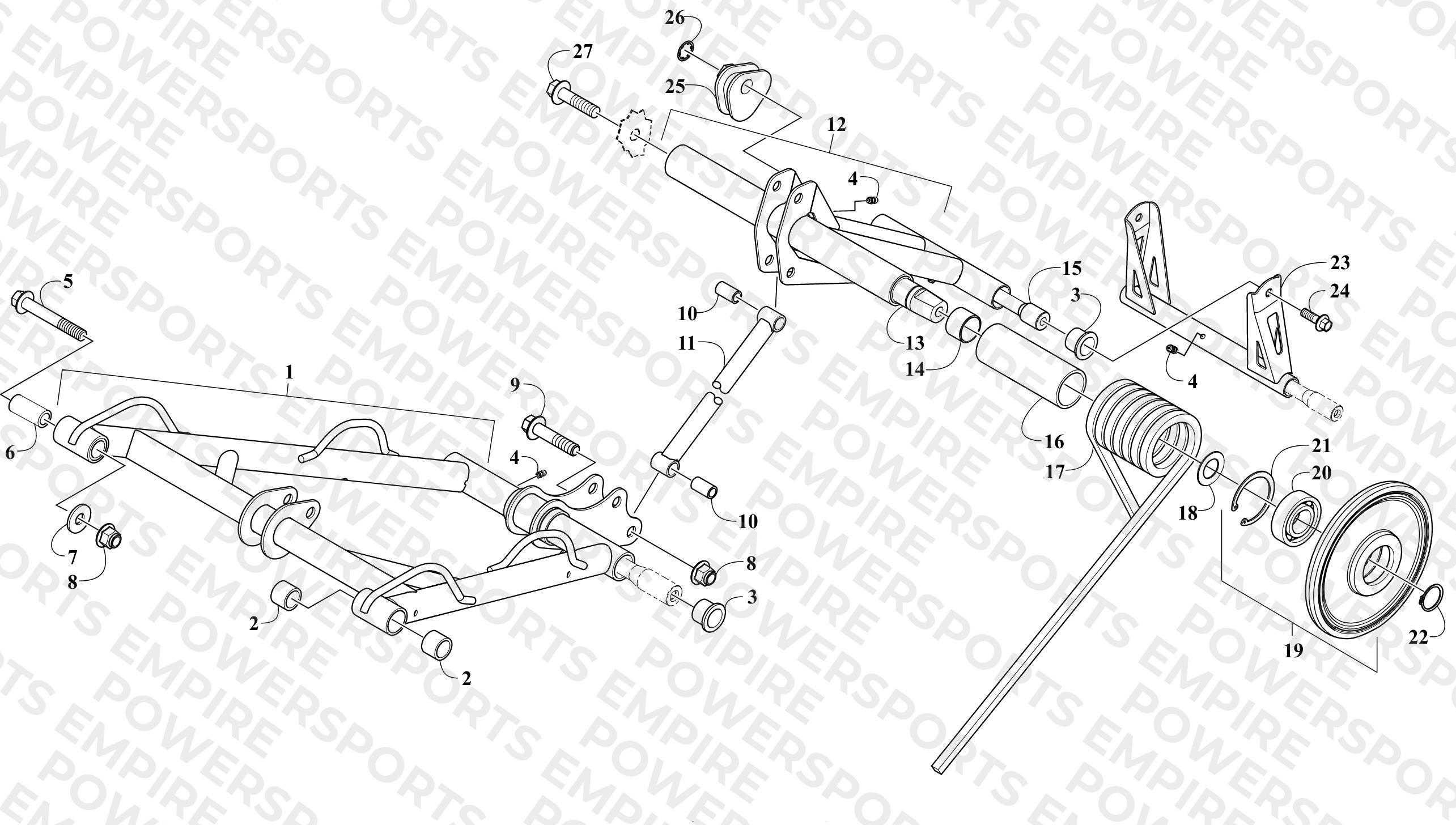 REAR SUSPENSION ARM ASSEMBLIES